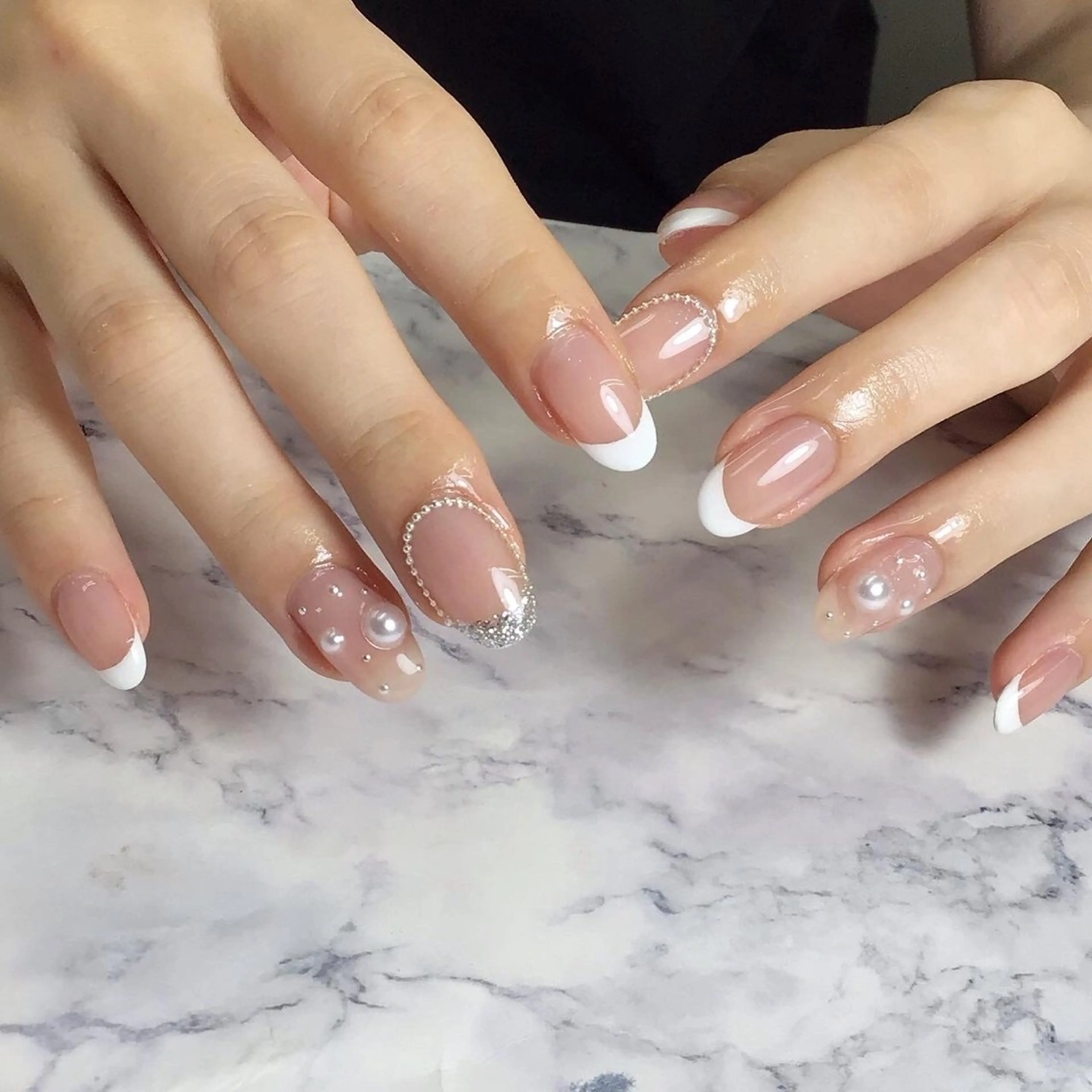 ネイル ジェルネイル マグネットネイル 持ち込み ワンカラーネイル パラジェル EYE &NAILDAYのマツエク・マツパデザイン