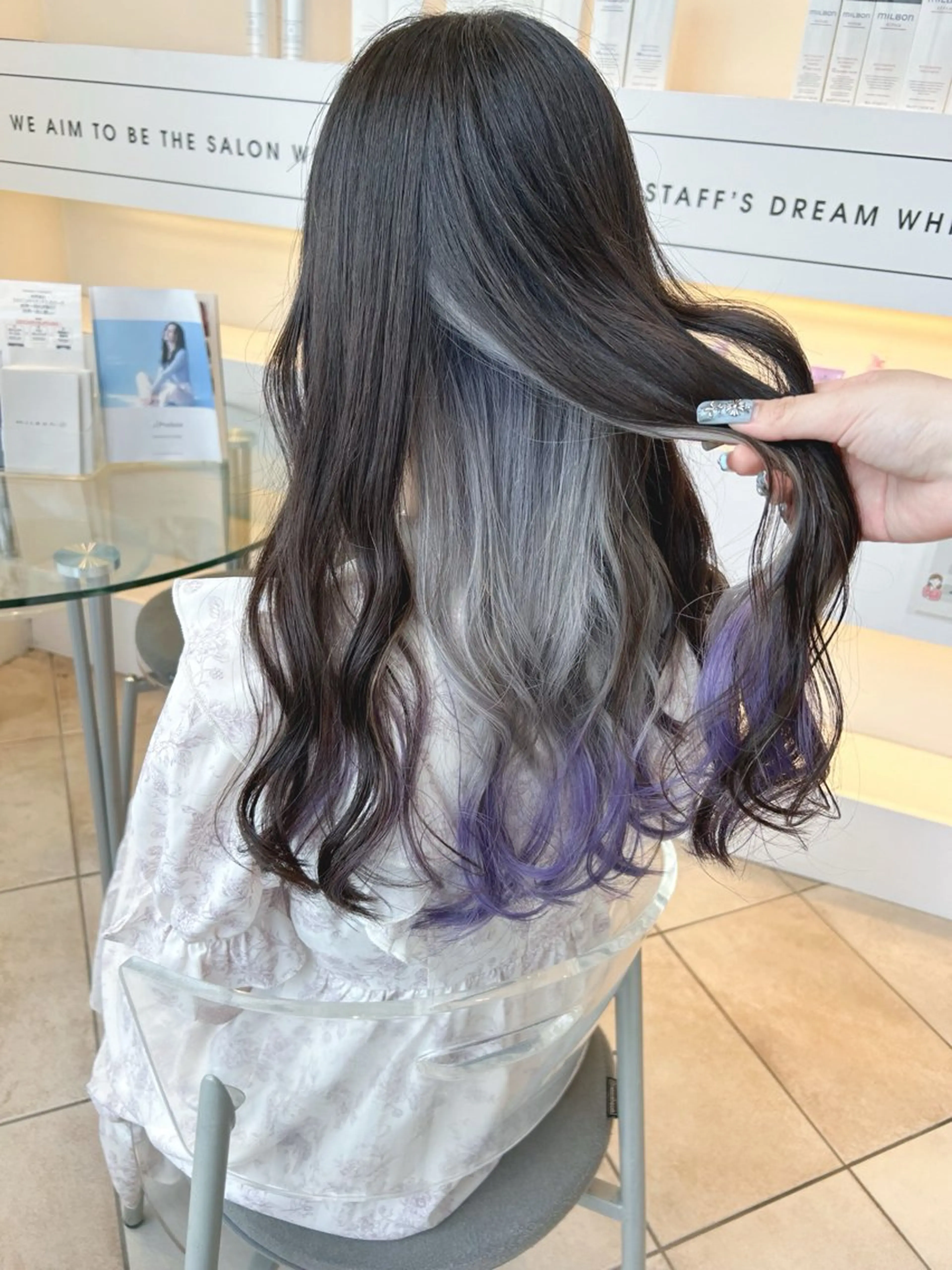 カラー グラデーションカラー mei 撮影モデル募集中！のヘアスタイル