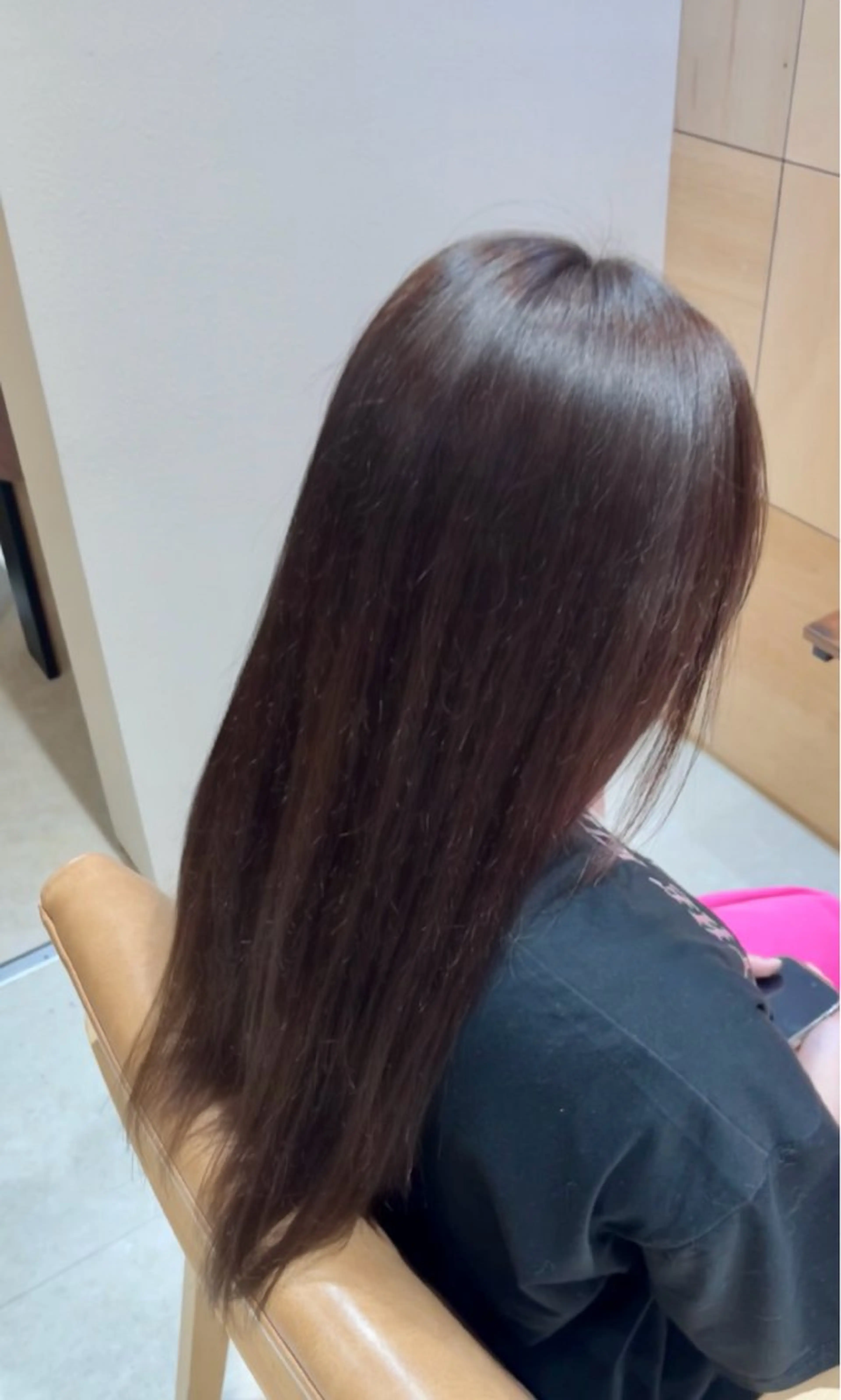 ロング ヘアカラー 唐澤 芽生のヘアスタイル