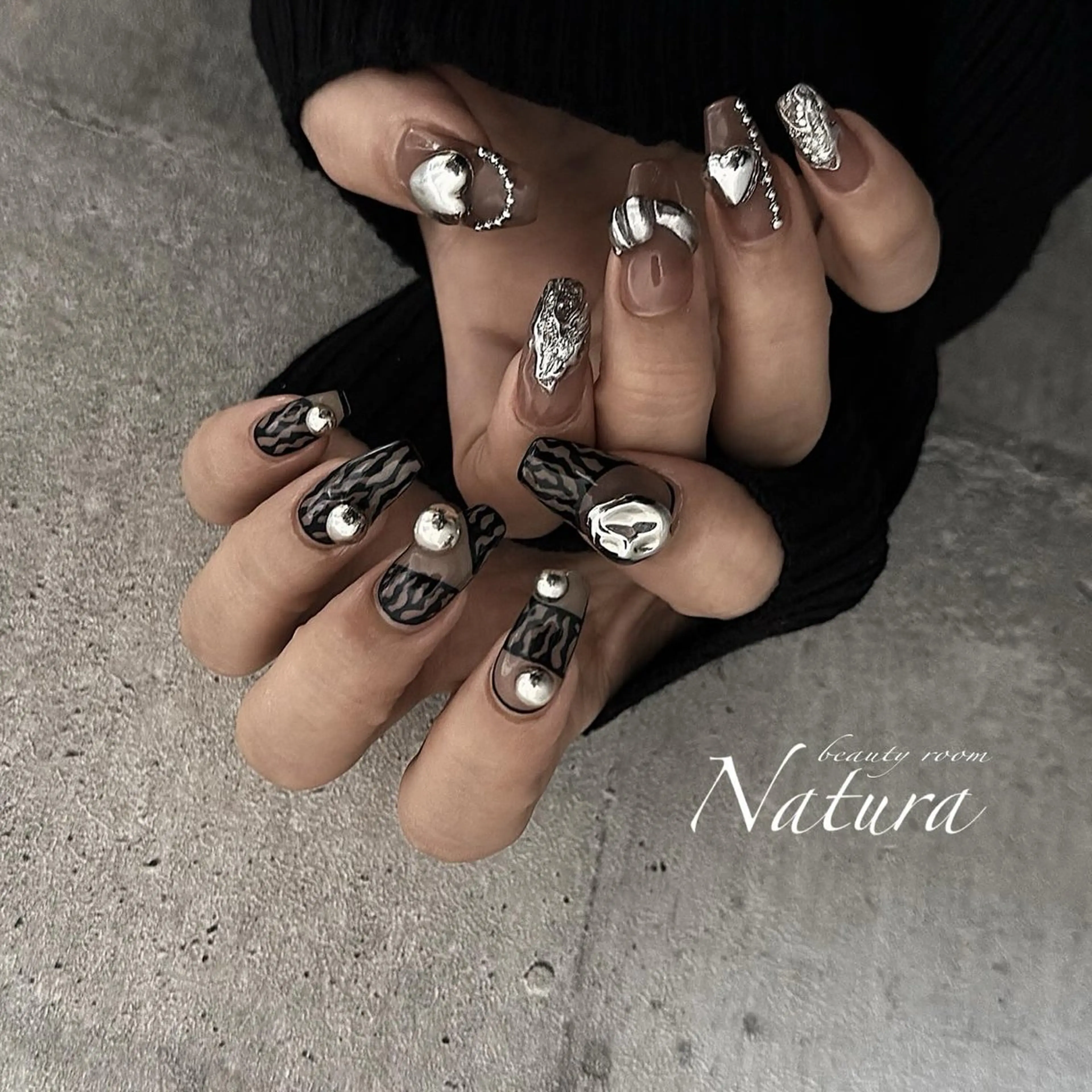 ネイル ハンドネイル beautyroom Naturaのネイルデザイン