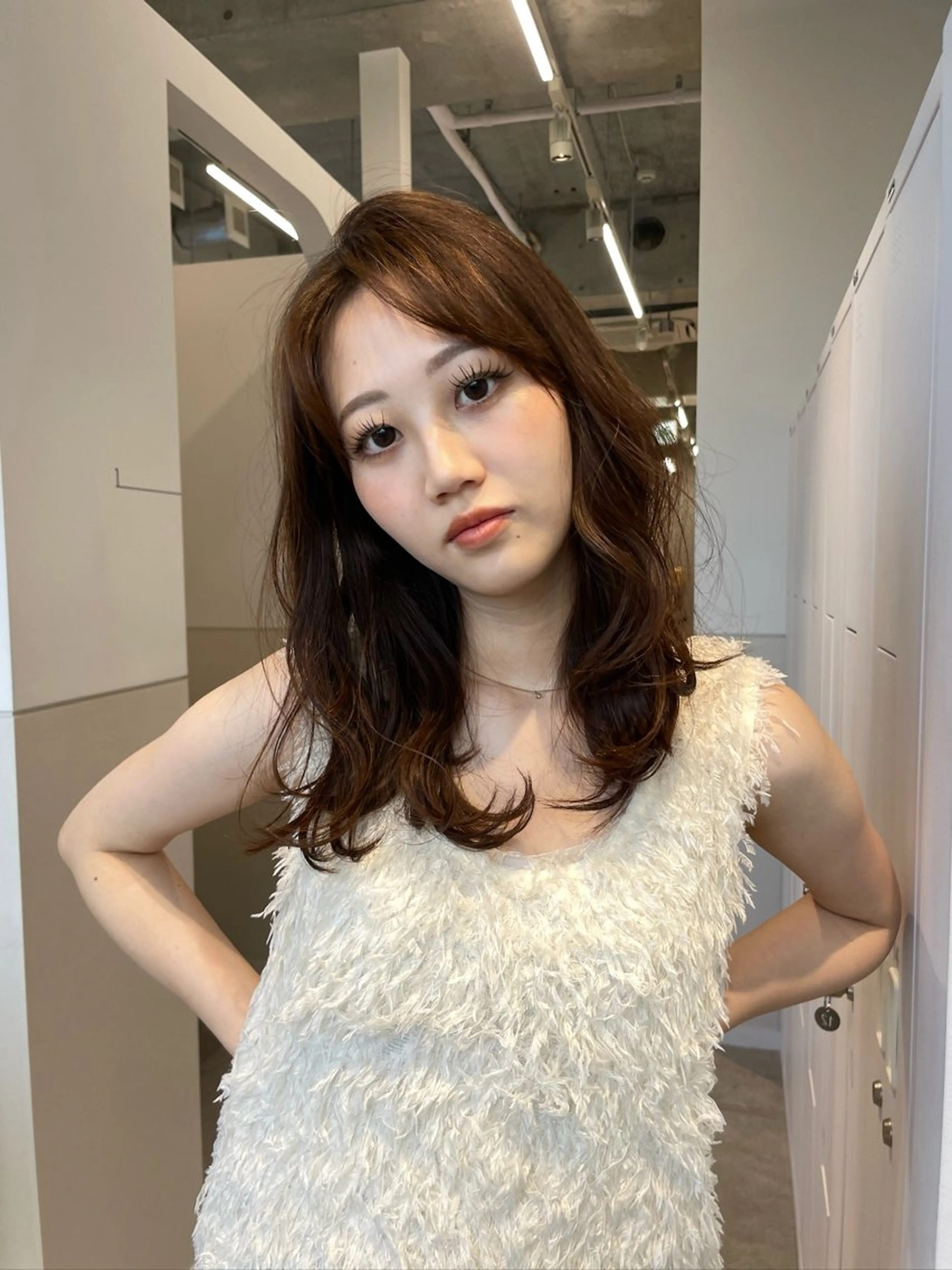 ミディアム kazane｜ 🪽艶感× hairのヘアスタイル