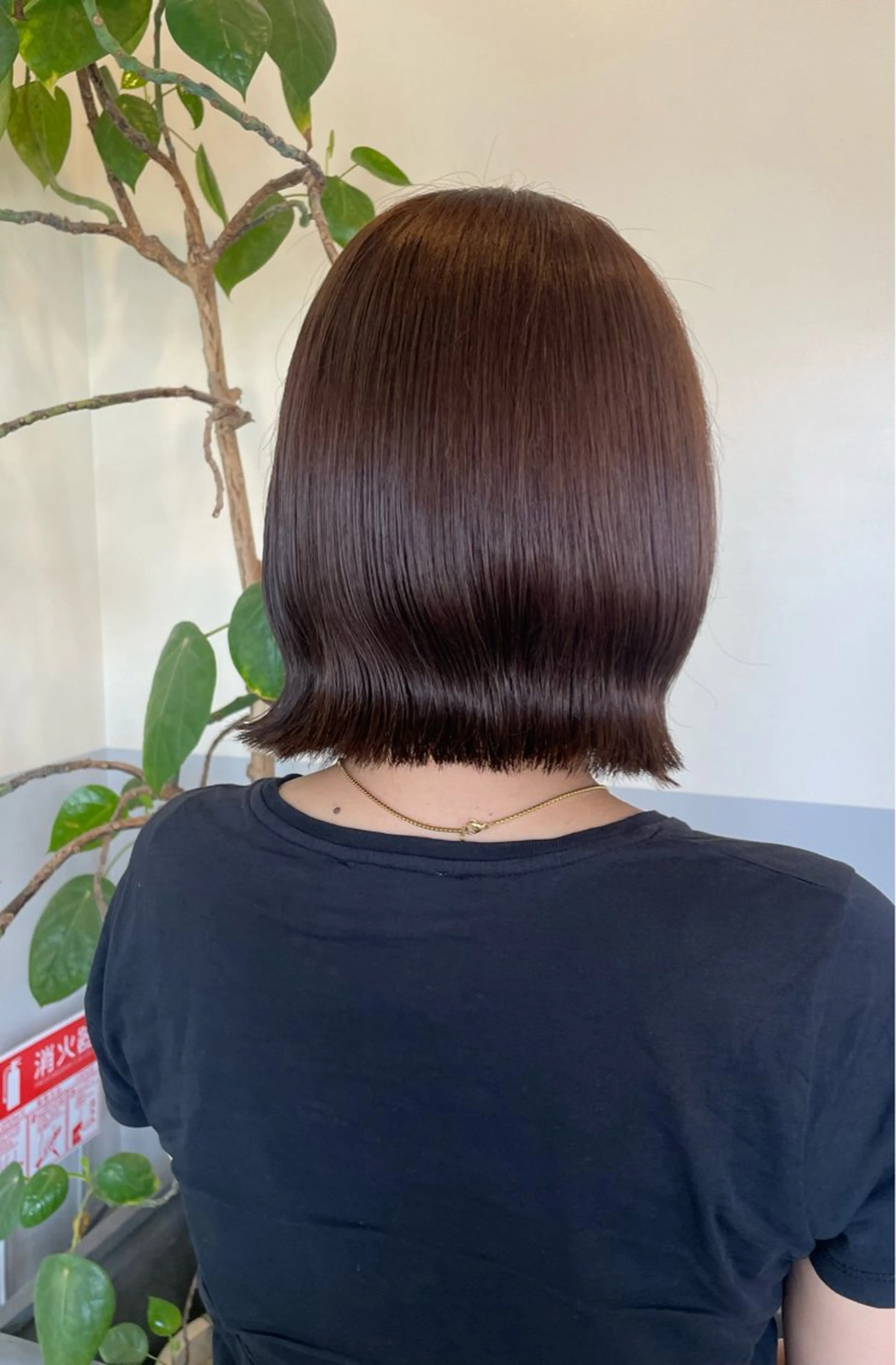 ミディアム ボブ 小久保 里紗のヘアスタイル