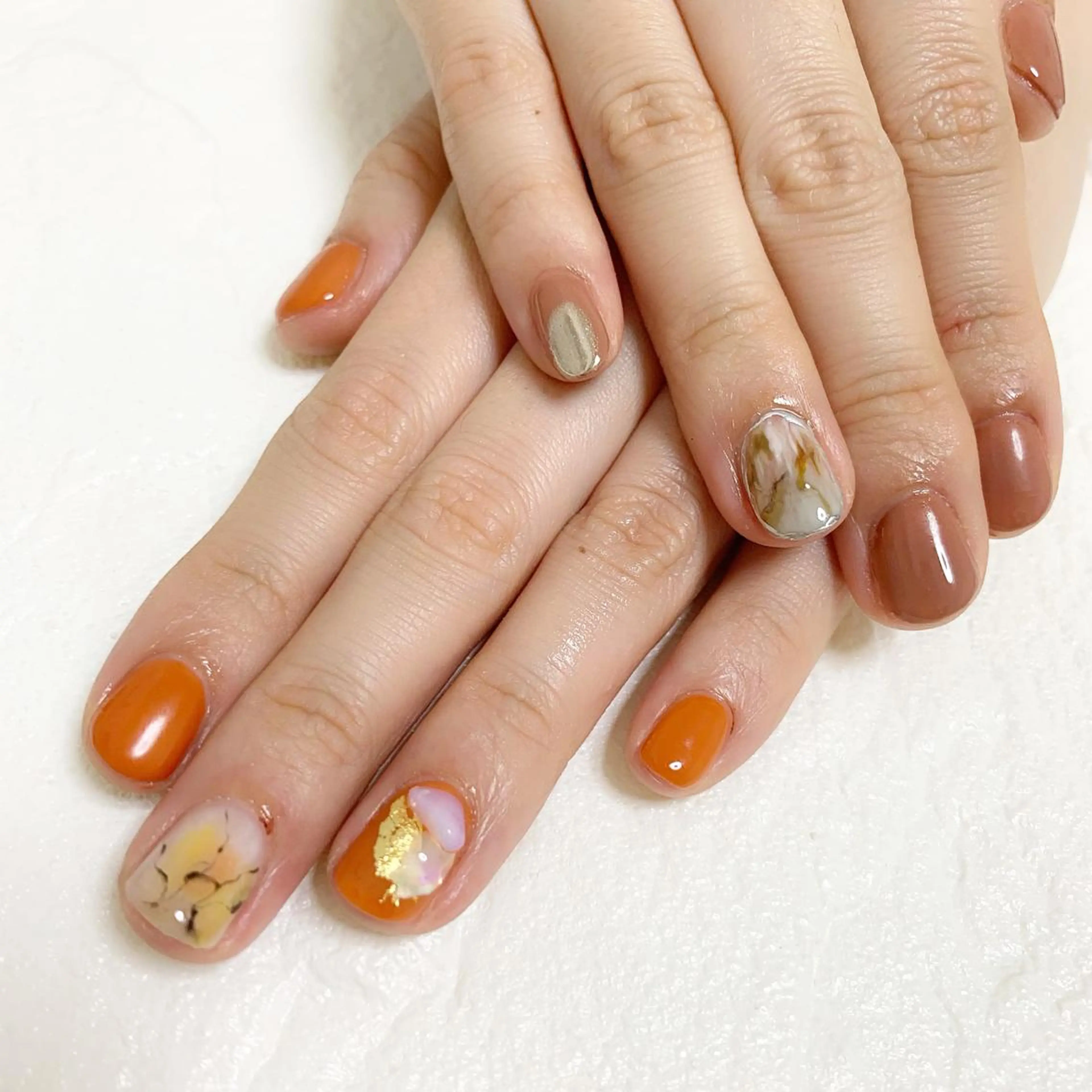 ネイル ハンドネイル フットネイル 竹本 愛のネイルデザイン