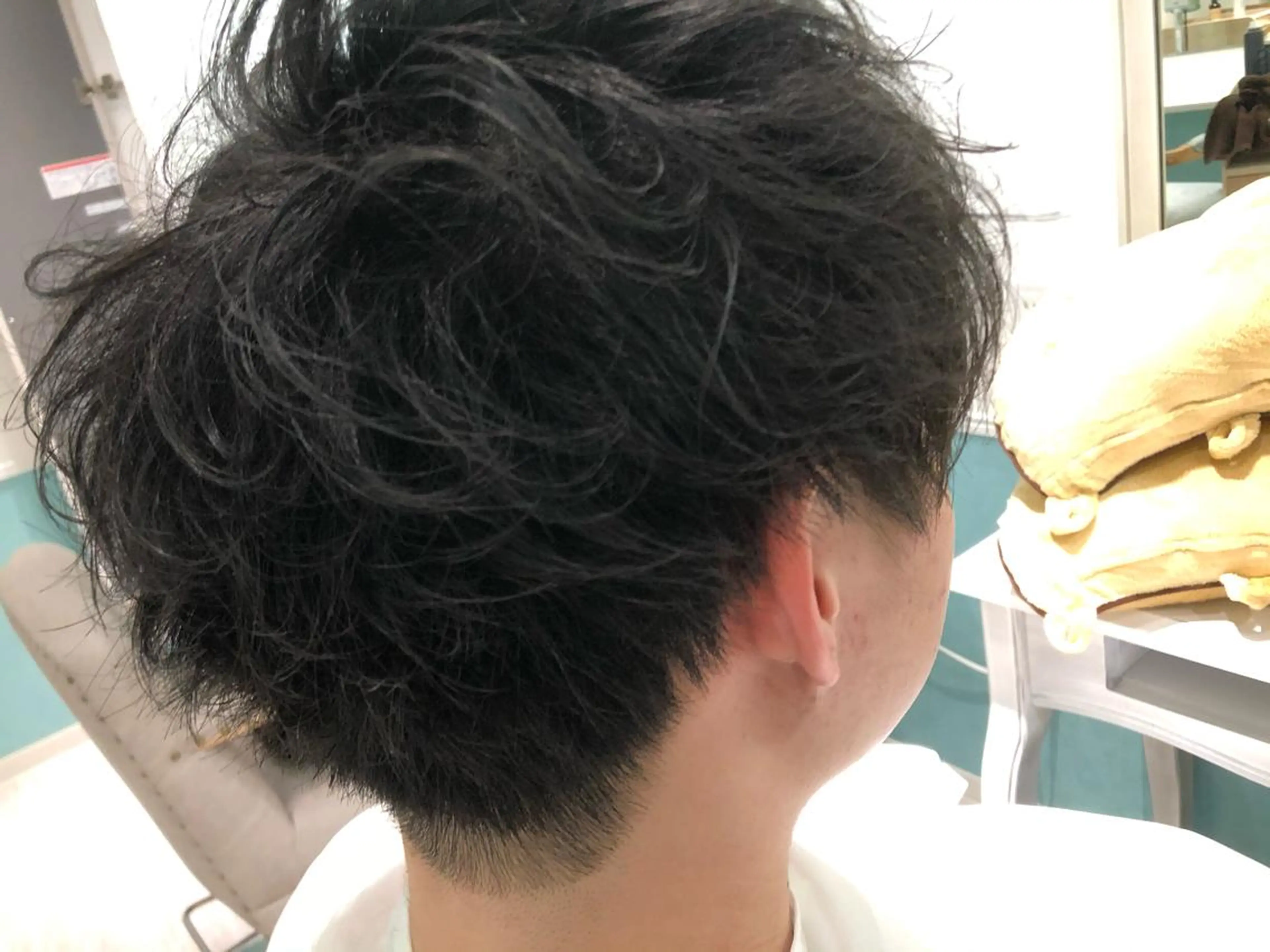 パーマ メンズ メンズパーマ カット パーマ イシジマ タカナリのヘアスタイル