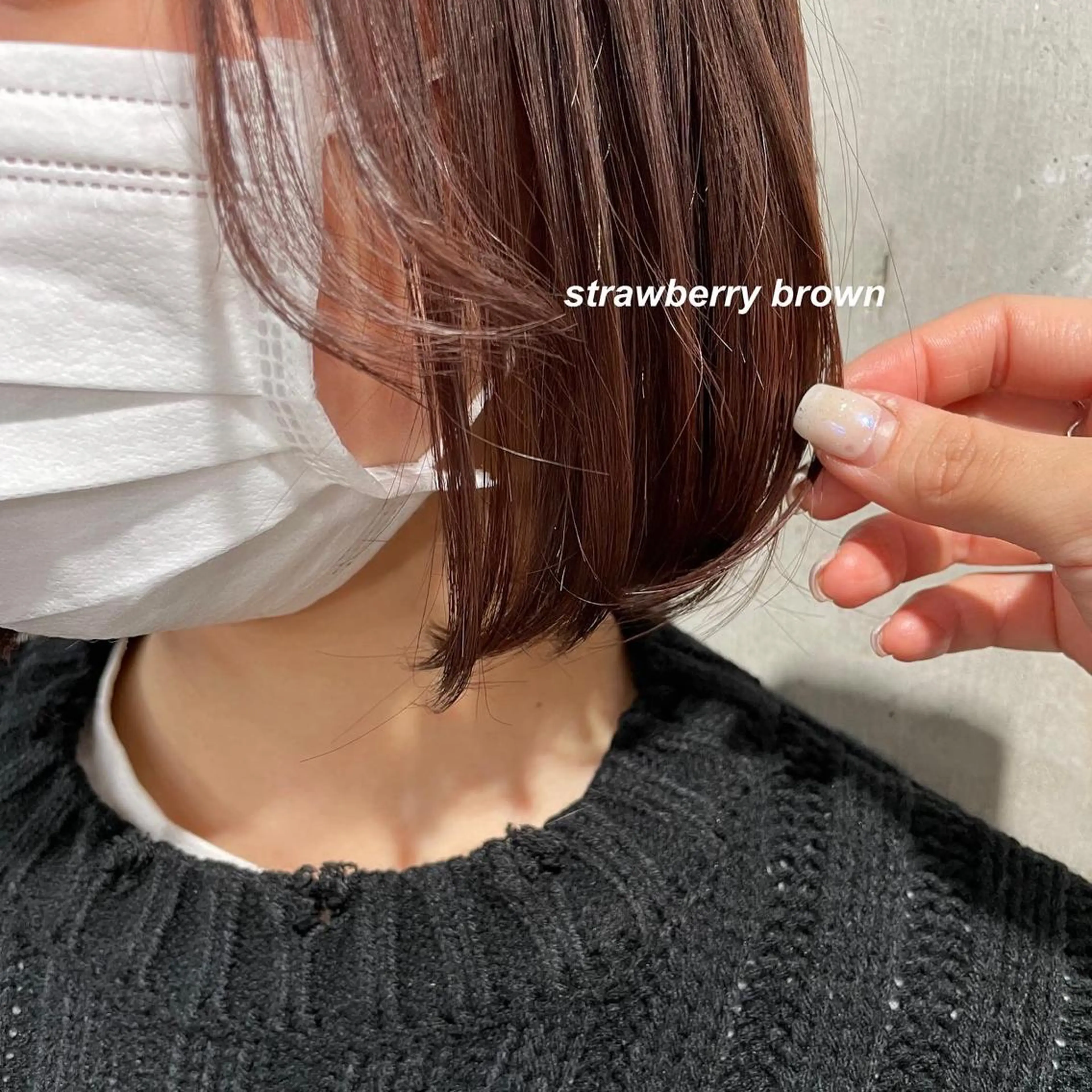 ミディアム カラー ヘアカラー トリートメント ヘッドスパ ヘアセット Qin shaire salon 原宿店所属・レイヤーカット 韓国ヘアayameのヘアスタイル