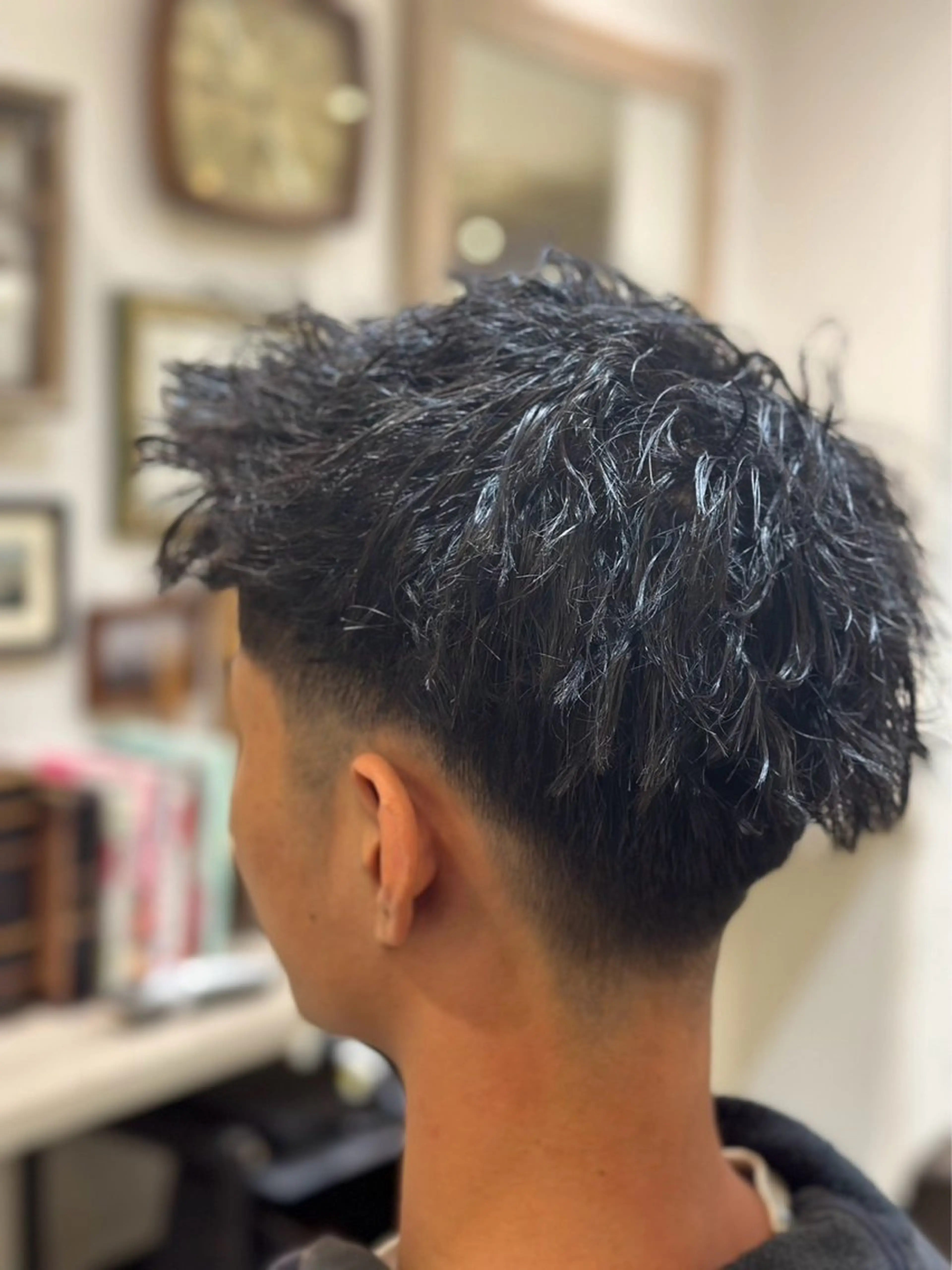 パーマ メンズ カット パーマ Lamp所属・🌀メンズパーマ🌀 🐏丸山祐宇🐏のヘアスタイル