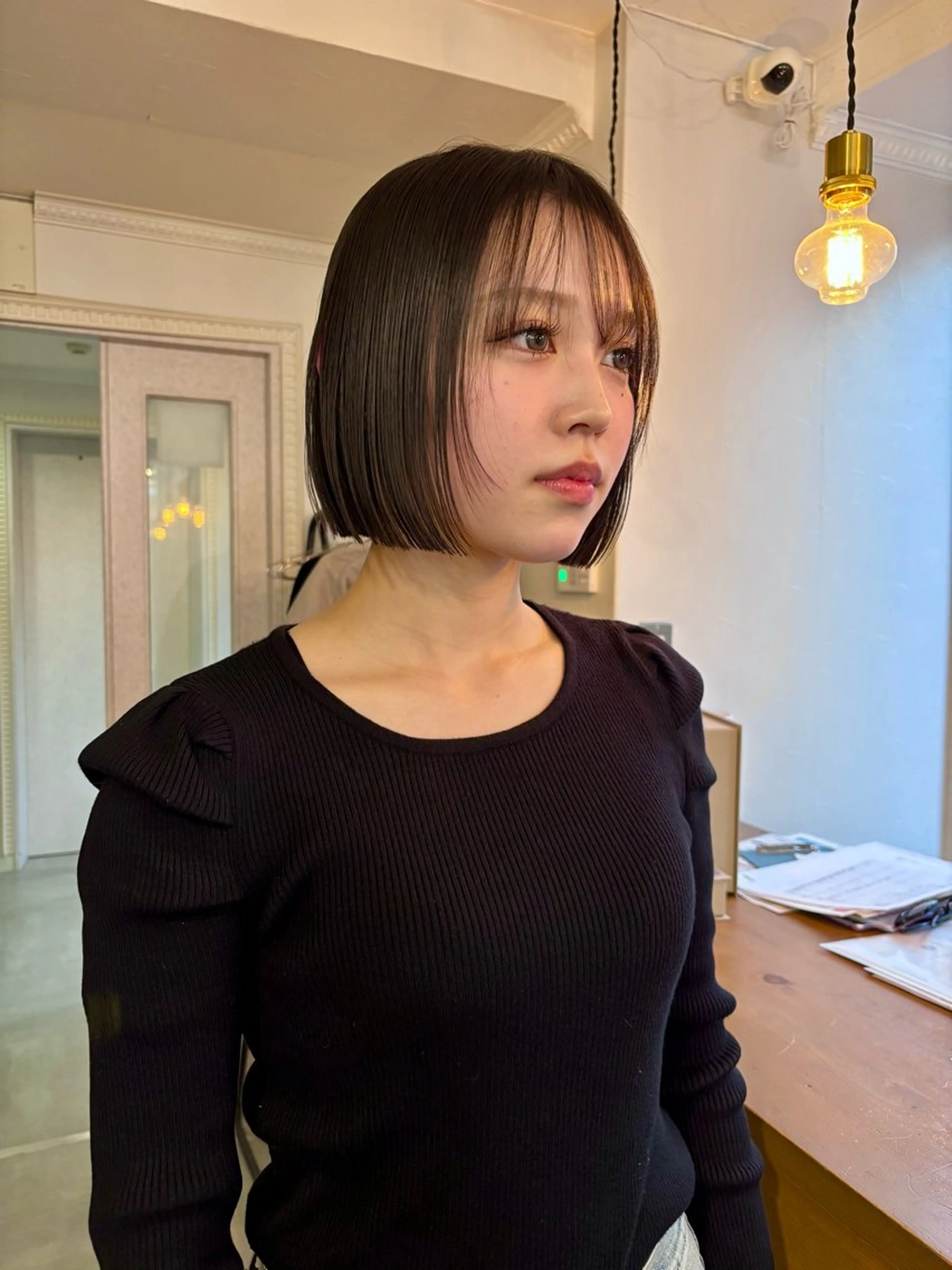 ショート カット SALT WATER所属・南堀江ハイトーン ×カットMIKU🍒のヘアスタイル