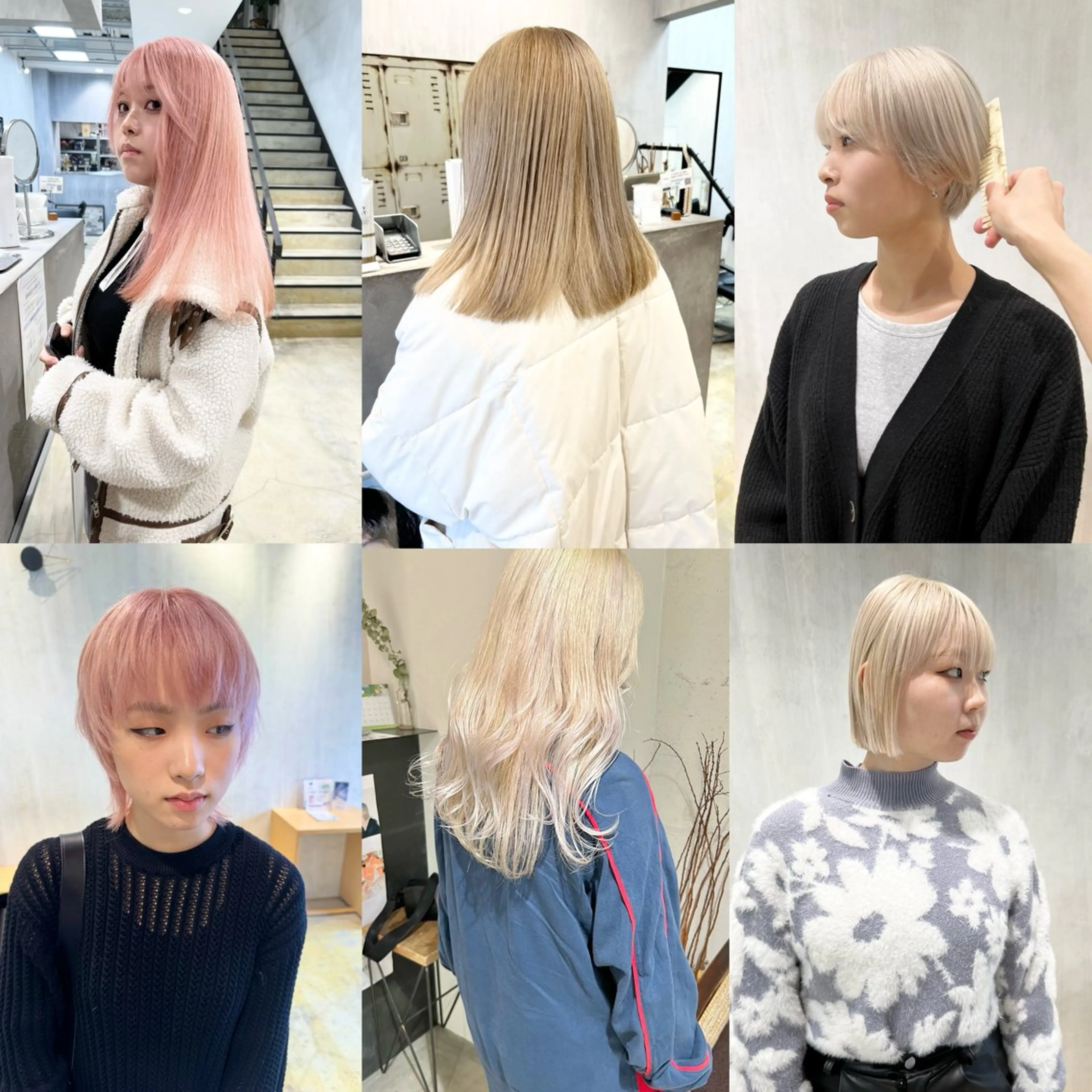 ペールカラー♡トリプルカラー(ケアブリーチ2回+オンカラー)の写真