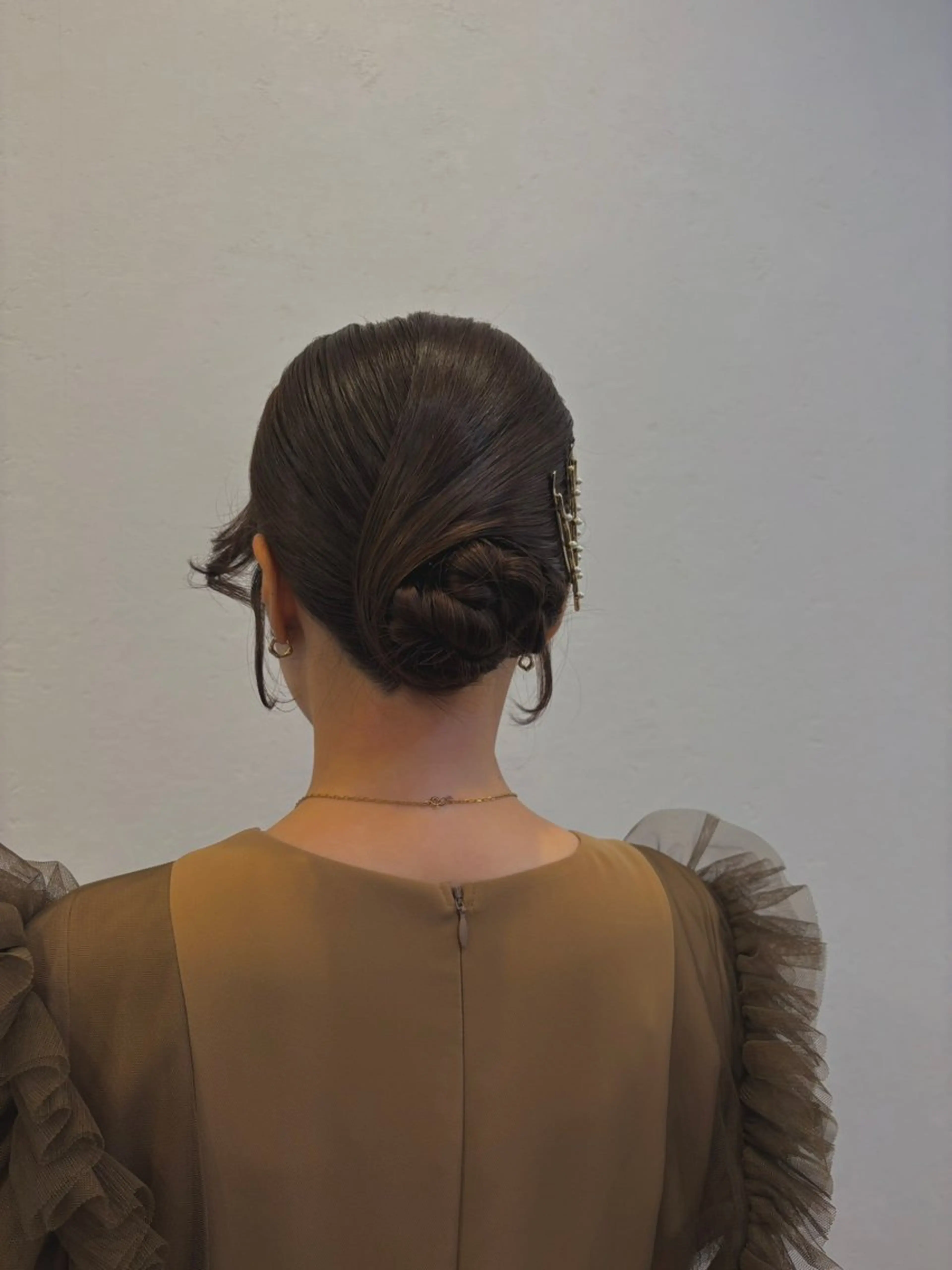 ヘアアレンジ 結婚式・ブライダル ヘアセット suzu🍒 luxbeのヘアスタイル