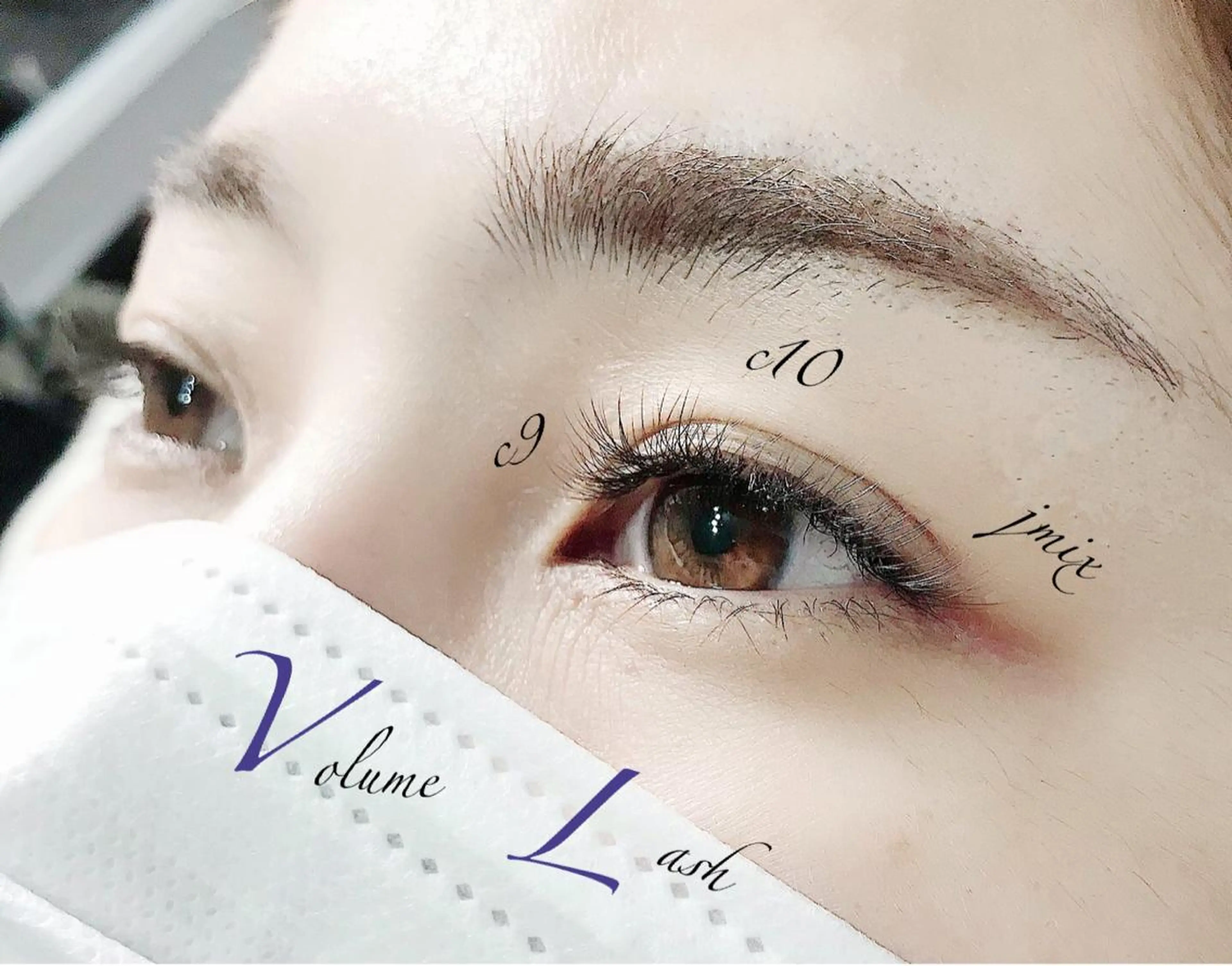 マツエク・マツパ フラットラッシュ ナチュラル セクシー ボリュームラッシュ マツエク eyelash presh yukaのマツエク・マツパデザイン