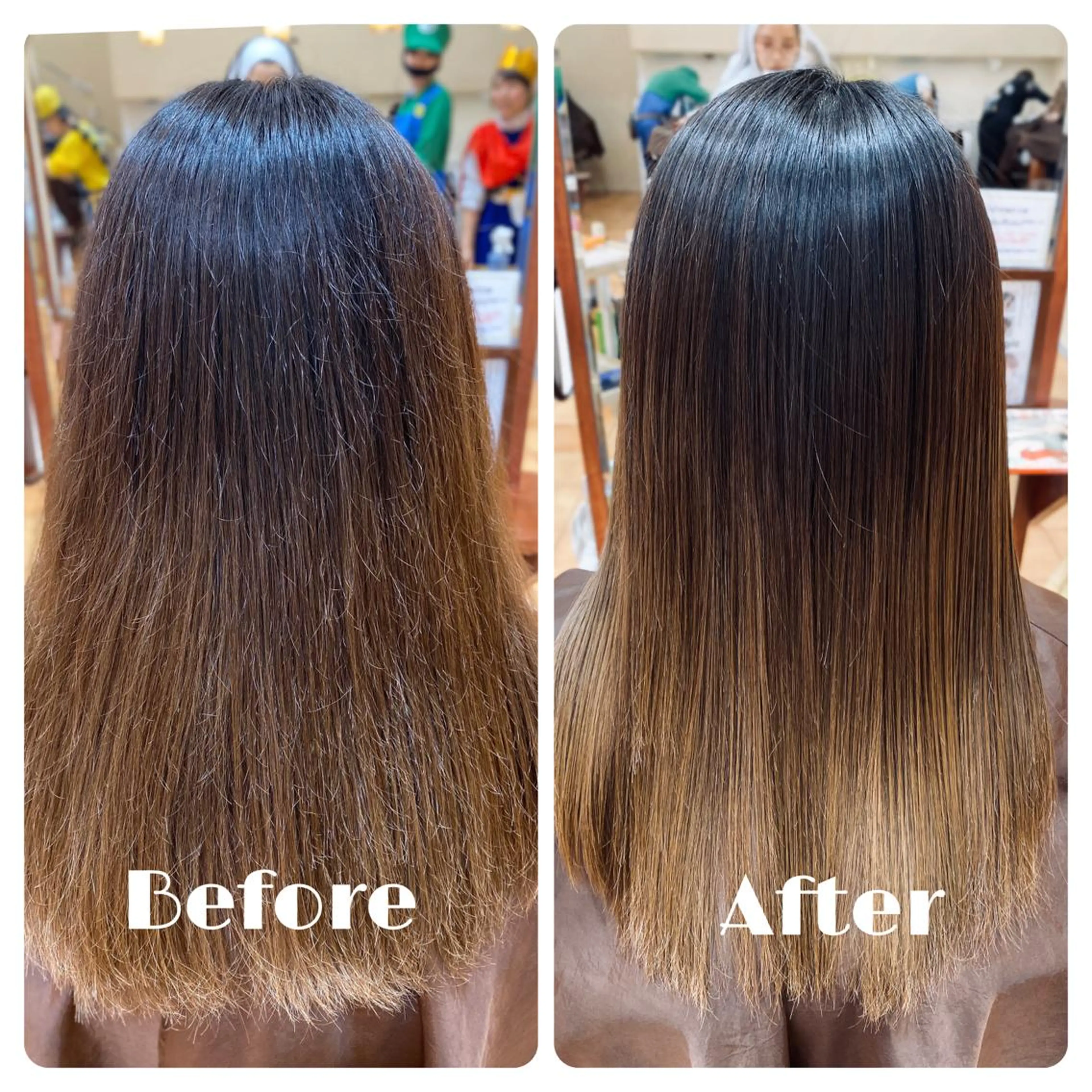 ロング 大野 あさみのヘアスタイル