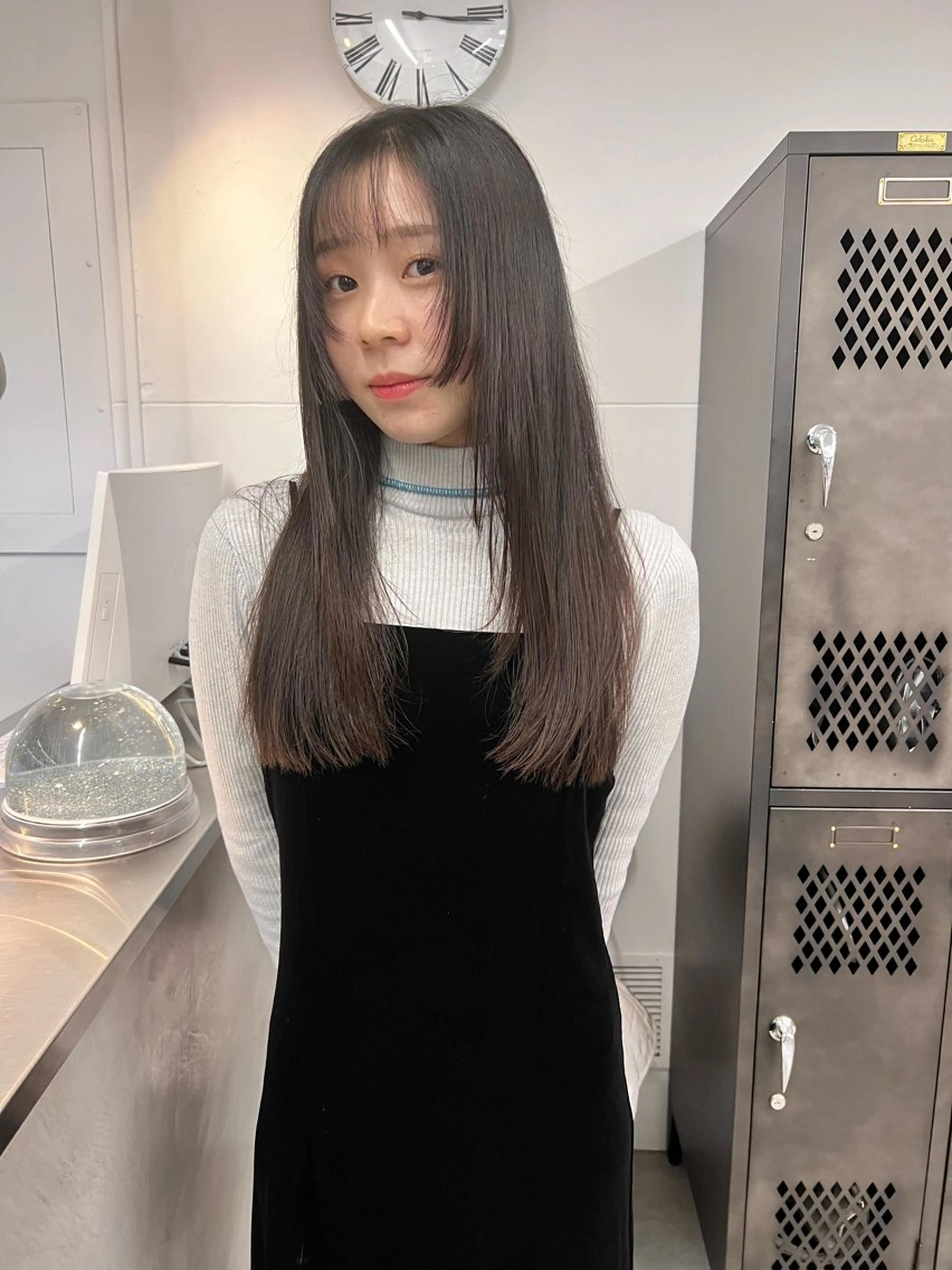 ロング カラー カット ヘアカラー 樫原裕二 /柔らかいカラーのヘアスタイル