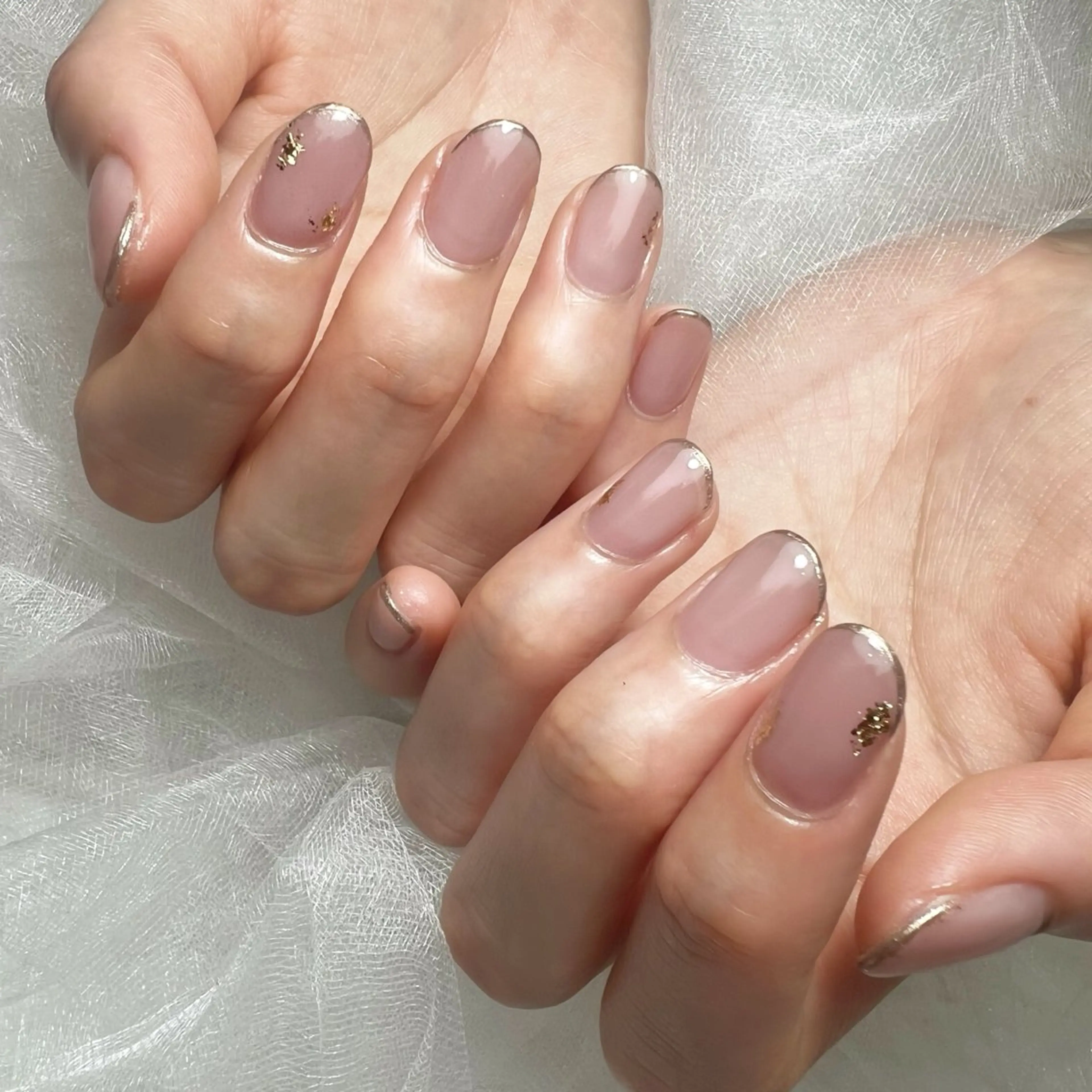 ネイル ミラーネイル ハンドネイル Lili nail所属・Lilibeauty salonのネイルデザイン