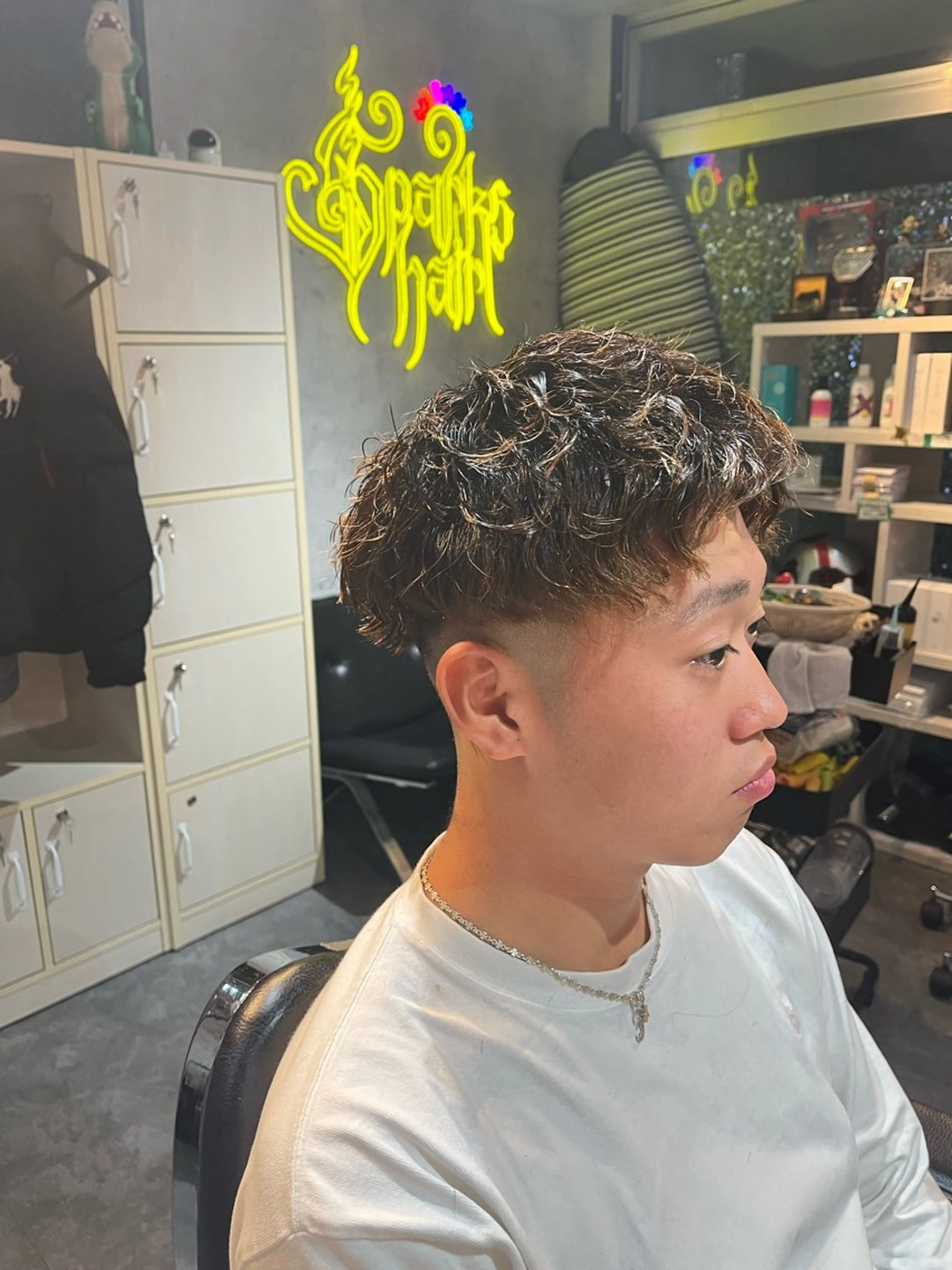 ショート パーマ Sparks hair所属・グリ モンのヘアスタイル