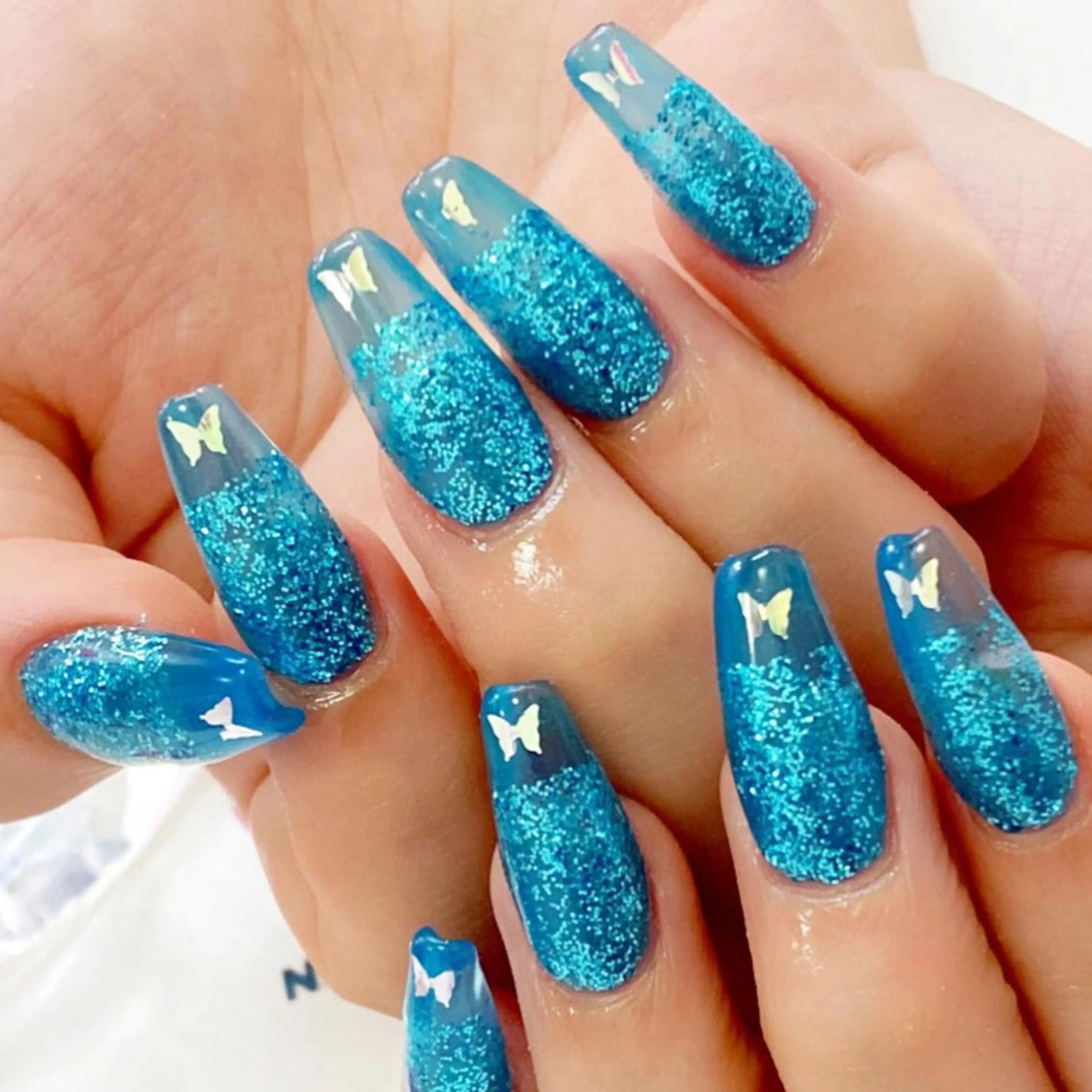 ロング カラー メンズ キッズ ネイル NAILSGOGO shibuyaのネイルデザイン