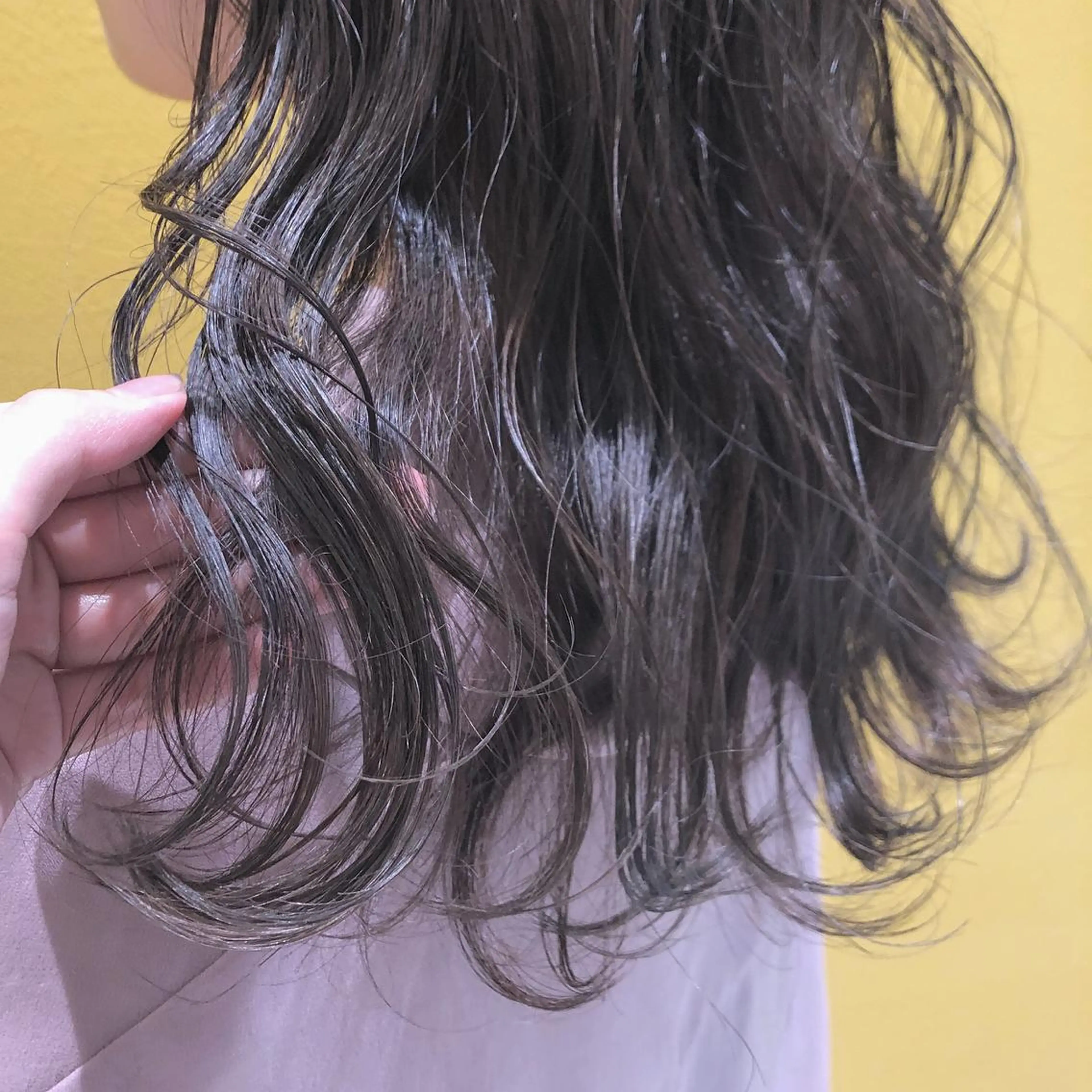 ロング カラー グレージュ sano sayakaのヘアスタイル