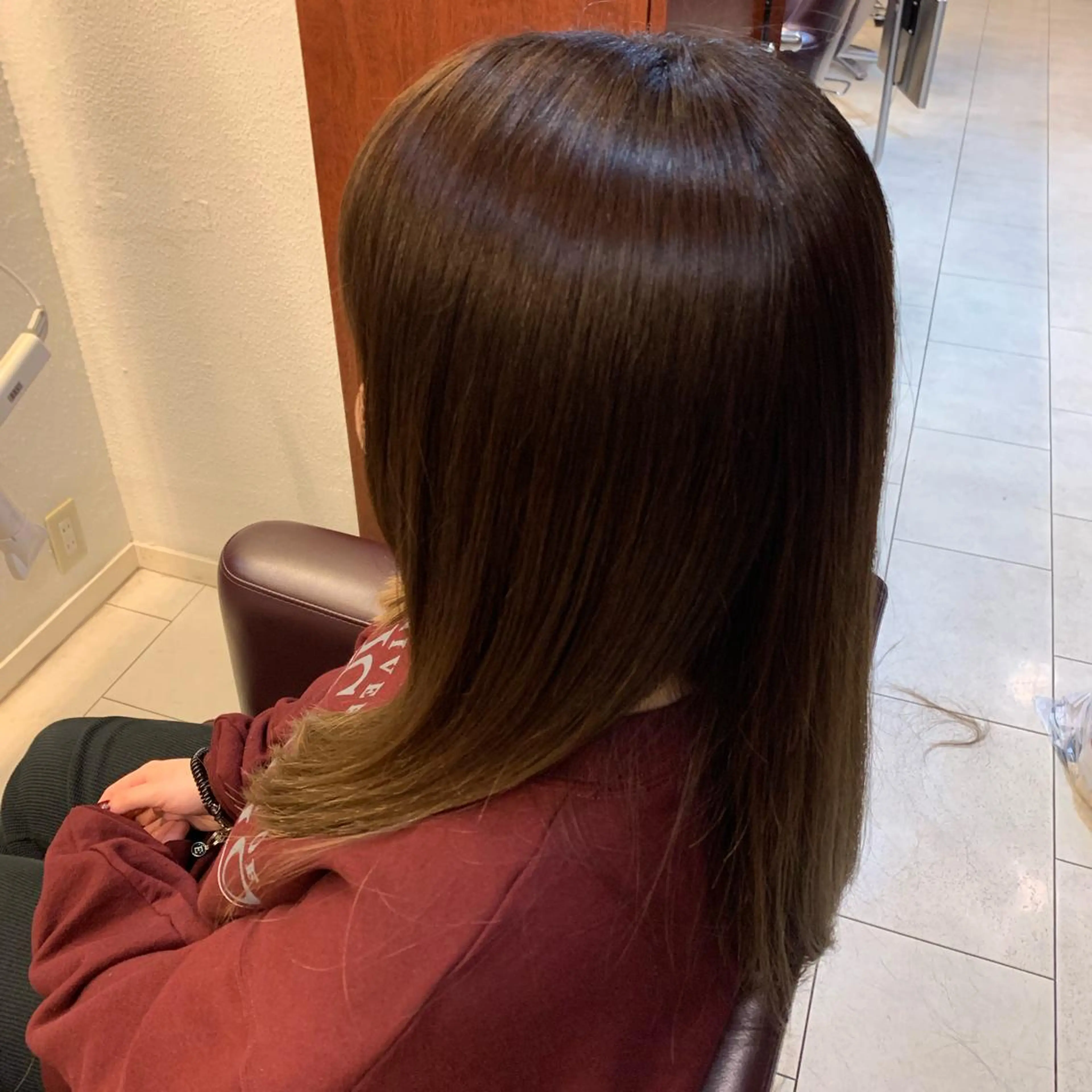 ロング カラー Agu hair verse所属・小顔/似合わせカット 杉山莉菜のヘアスタイル