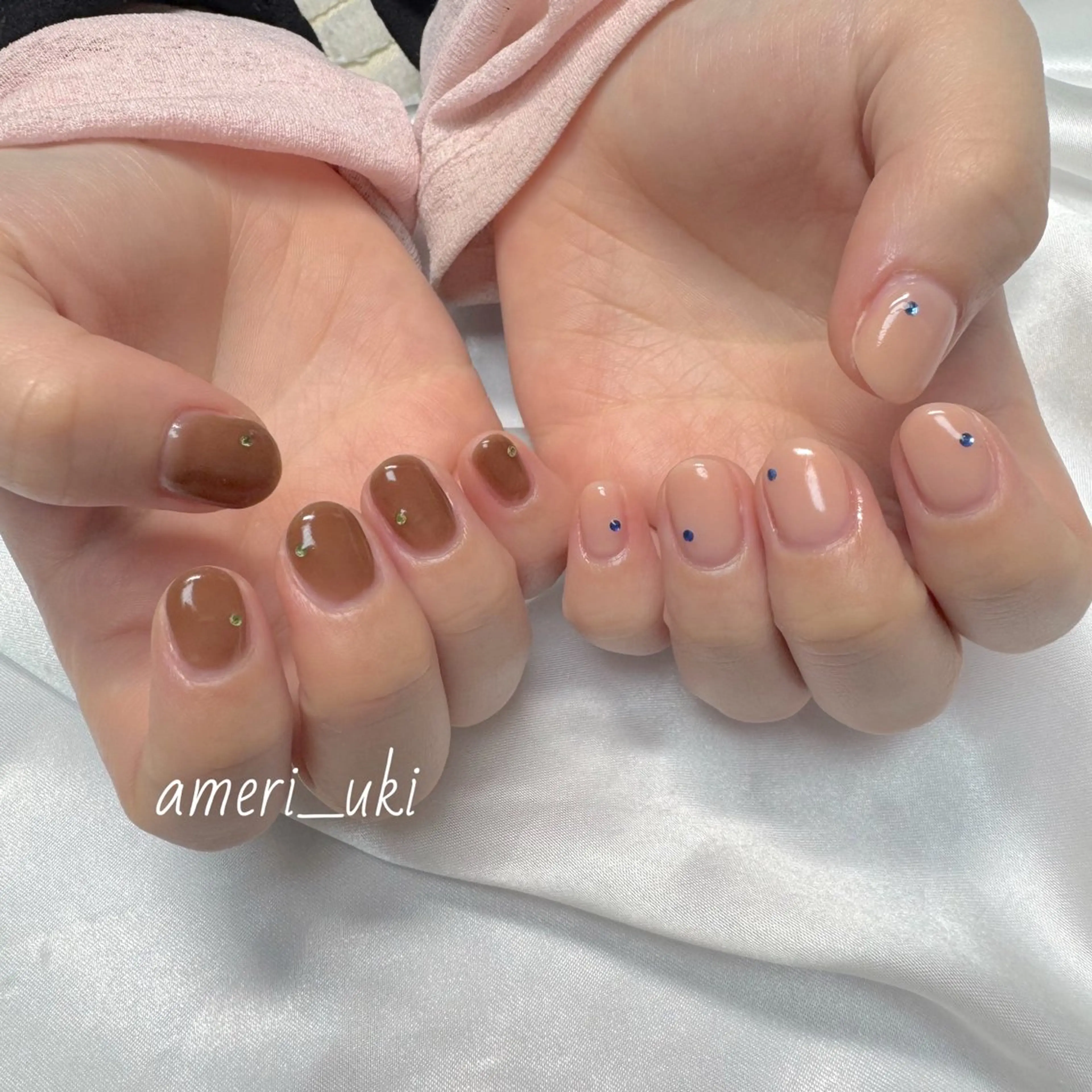 ネイル ハンドネイル Ameri nail /UKIのネイルデザイン