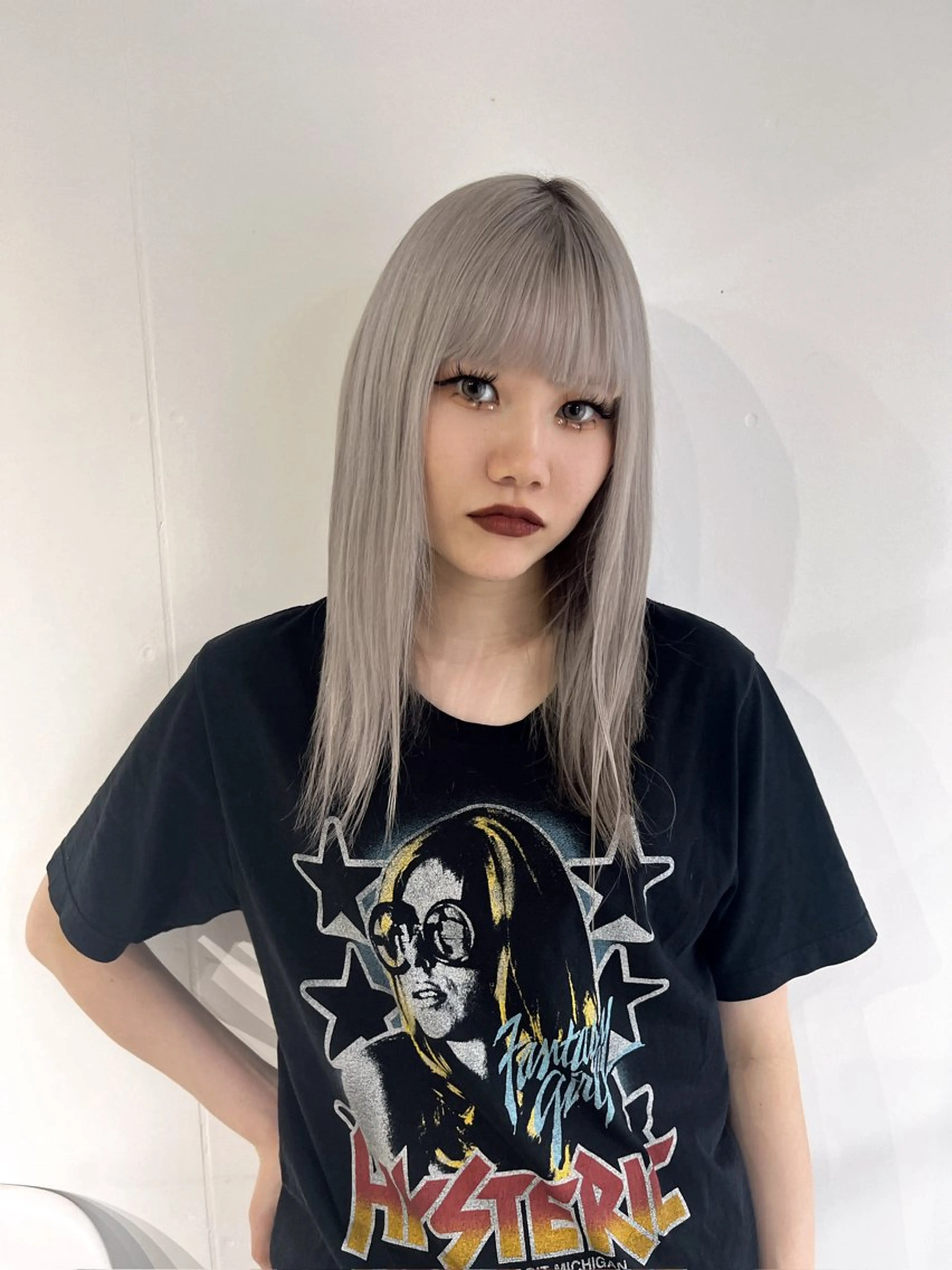 カラー juve.所属・マエダ ヒナのヘアスタイル