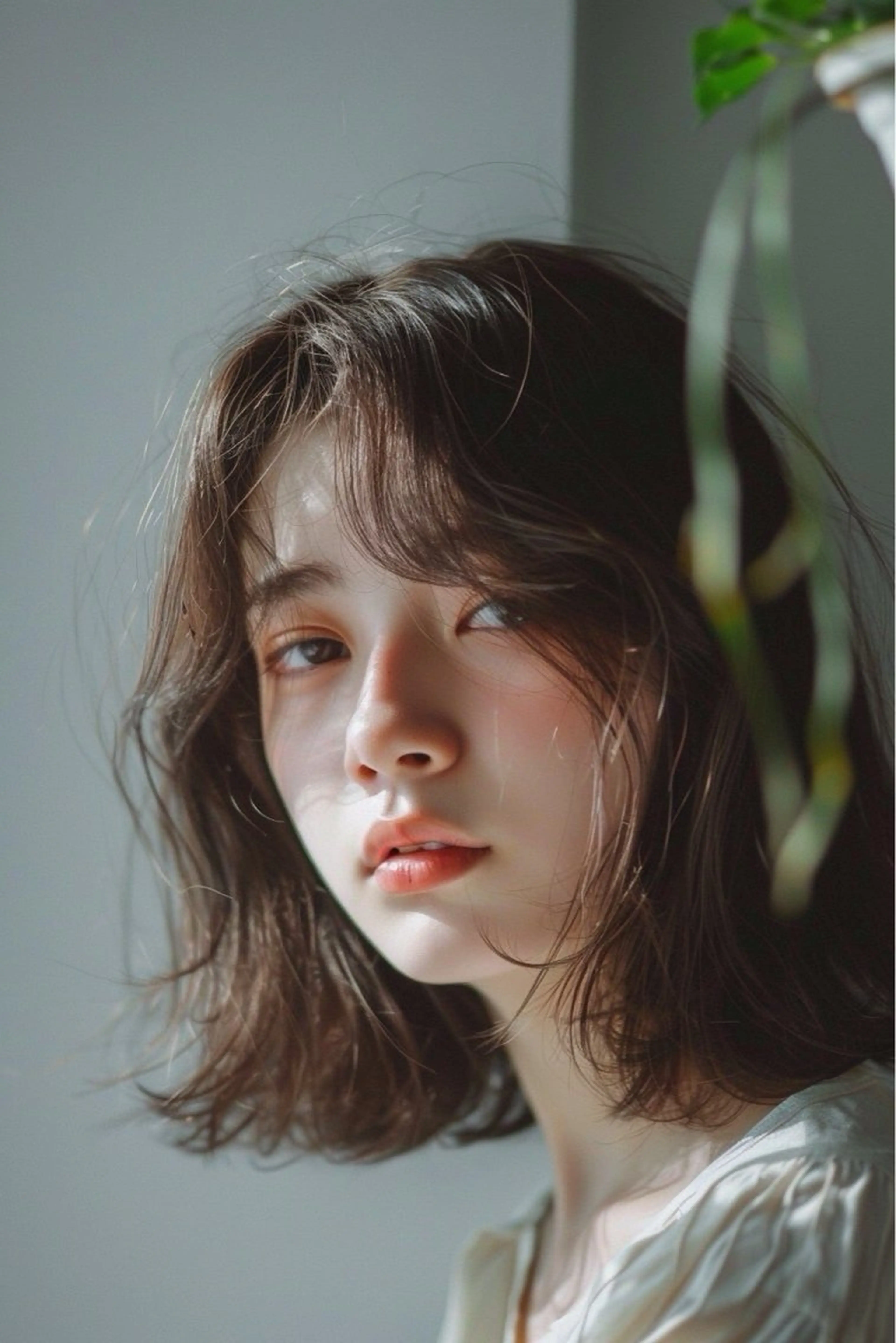 ミディアム カラー ブラウンカラー ケアカラー 透明感カラー カット ヘアカラー トリートメント 🌈Luana🌈 公式/大通のヘアスタイル
