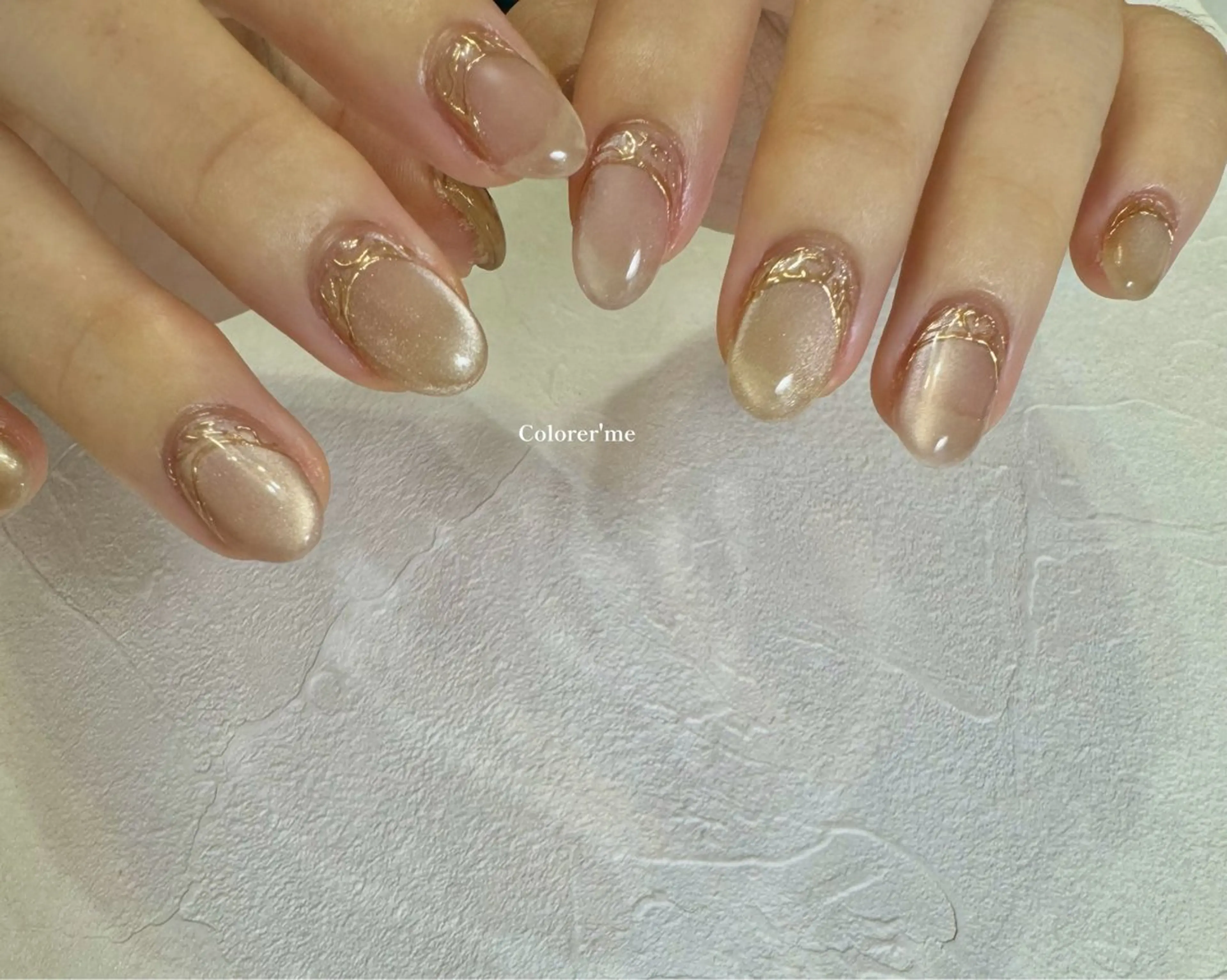 ネイル マグネットネイル Colorer'me クロレミーのネイルデザイン