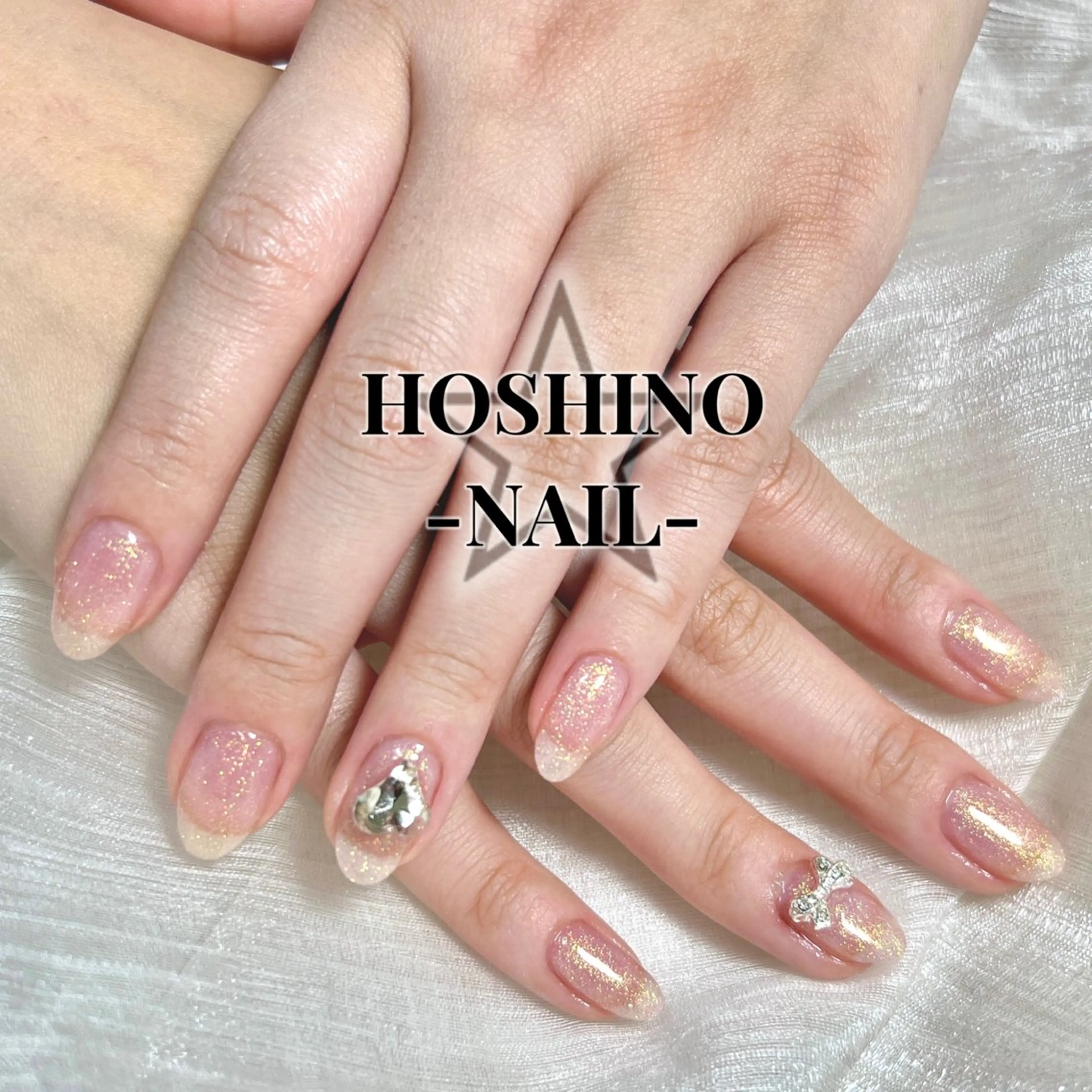 ネイル ラメ(グリッター) ワンカラーネイル ★HOSHINO NAIL★新宿店のネイルデザイン