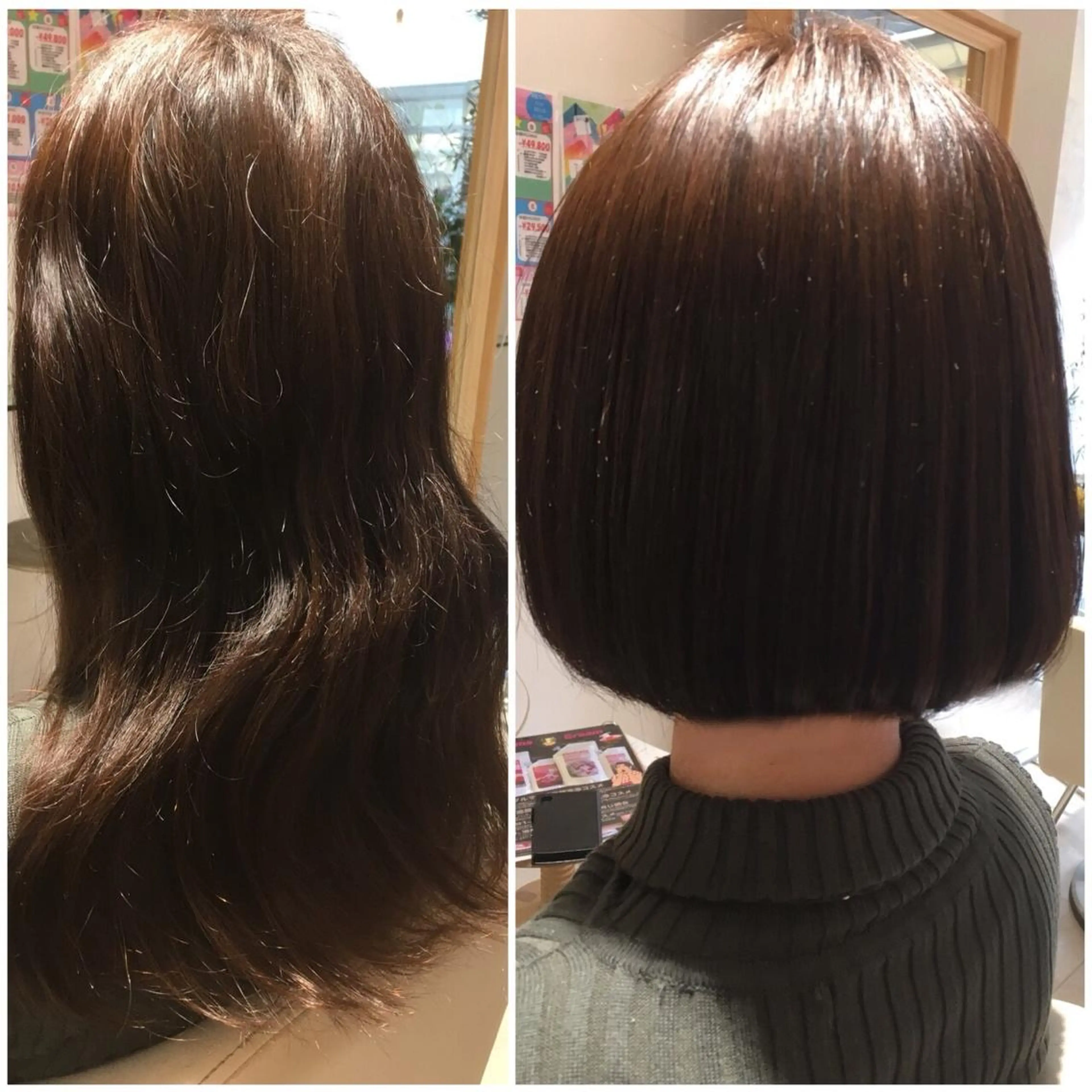 ショート ボブ カット ヘアカラー ✨オール年代🆗 🤍内田亜由子のヘアスタイル