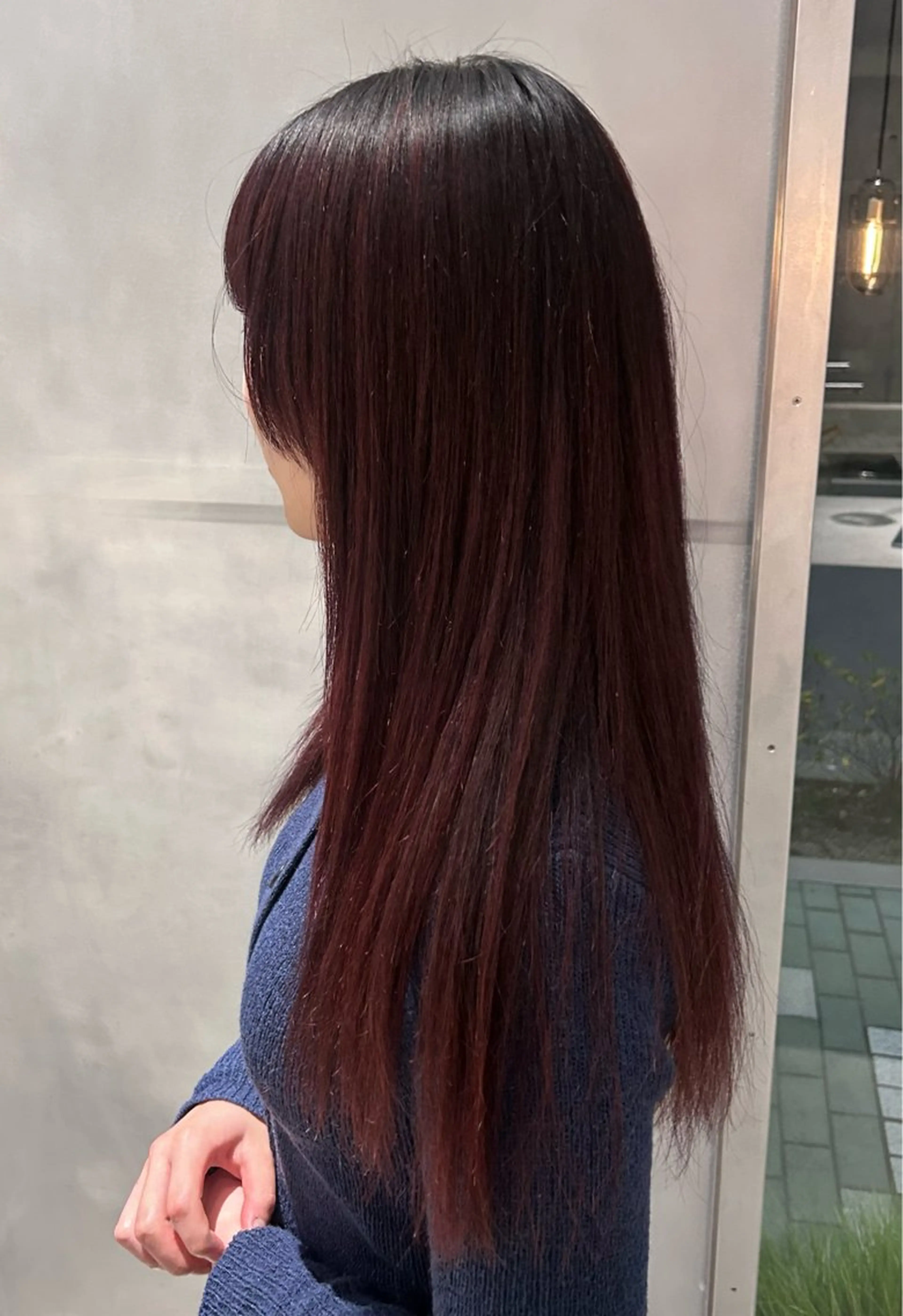 ロング カラー ブリーチ uusi所属・Serena 清澄白河のヘアスタイル