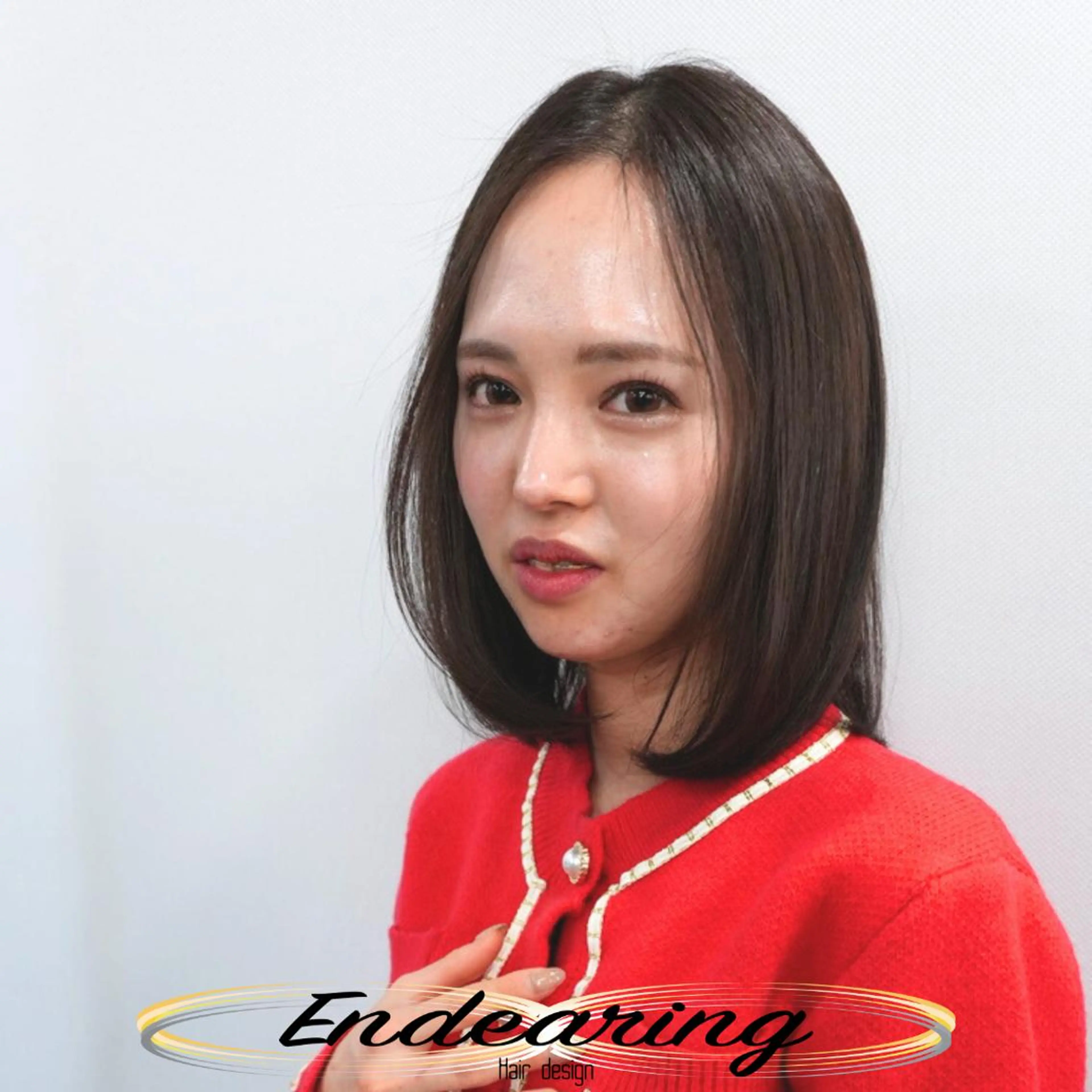 ミディアム レイヤーカット 似合わせカット カット ヘアカラー Endearing 銀座/レイヤーカットのヘアスタイル