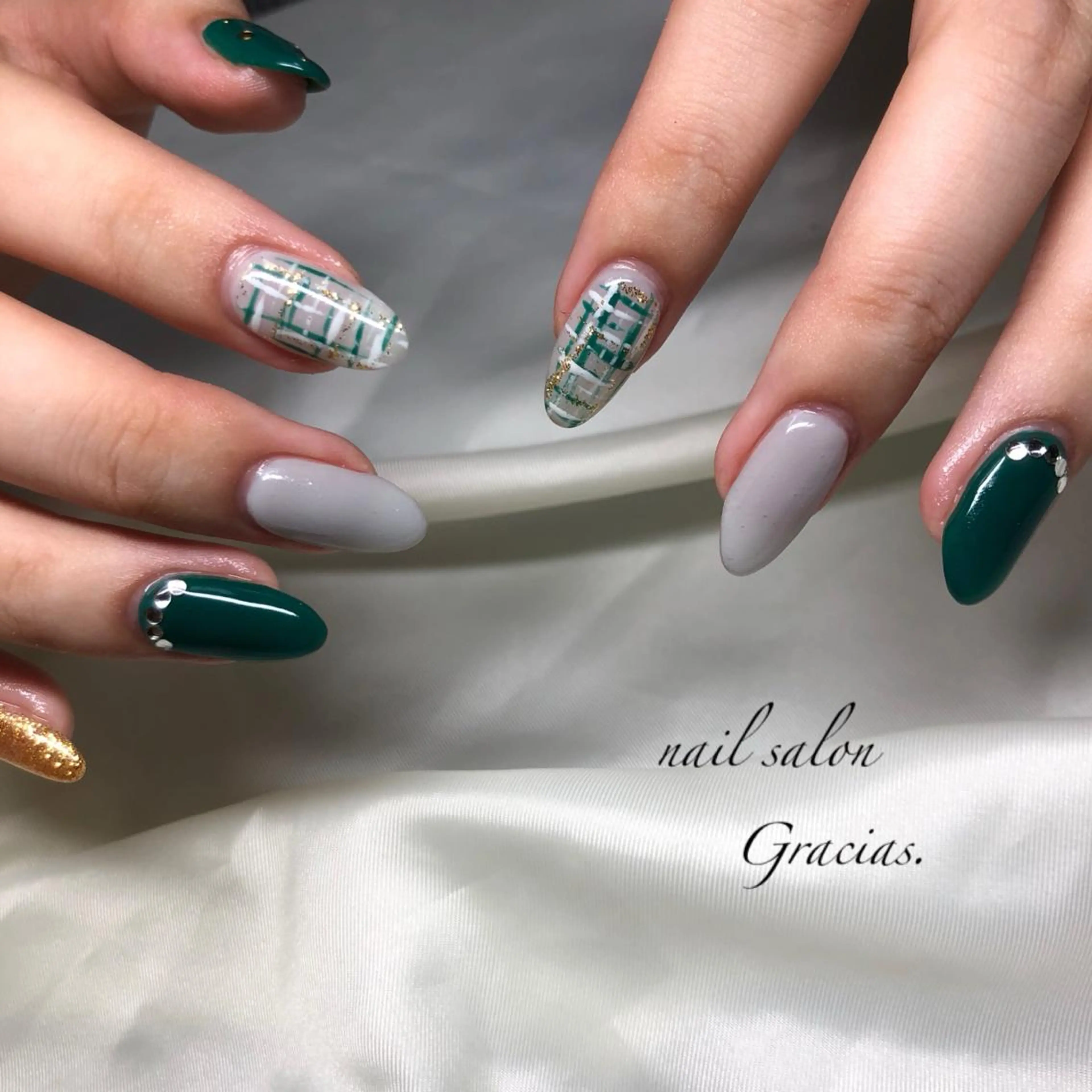 ネイル ハンドネイル Gracias. rieのネイルデザイン