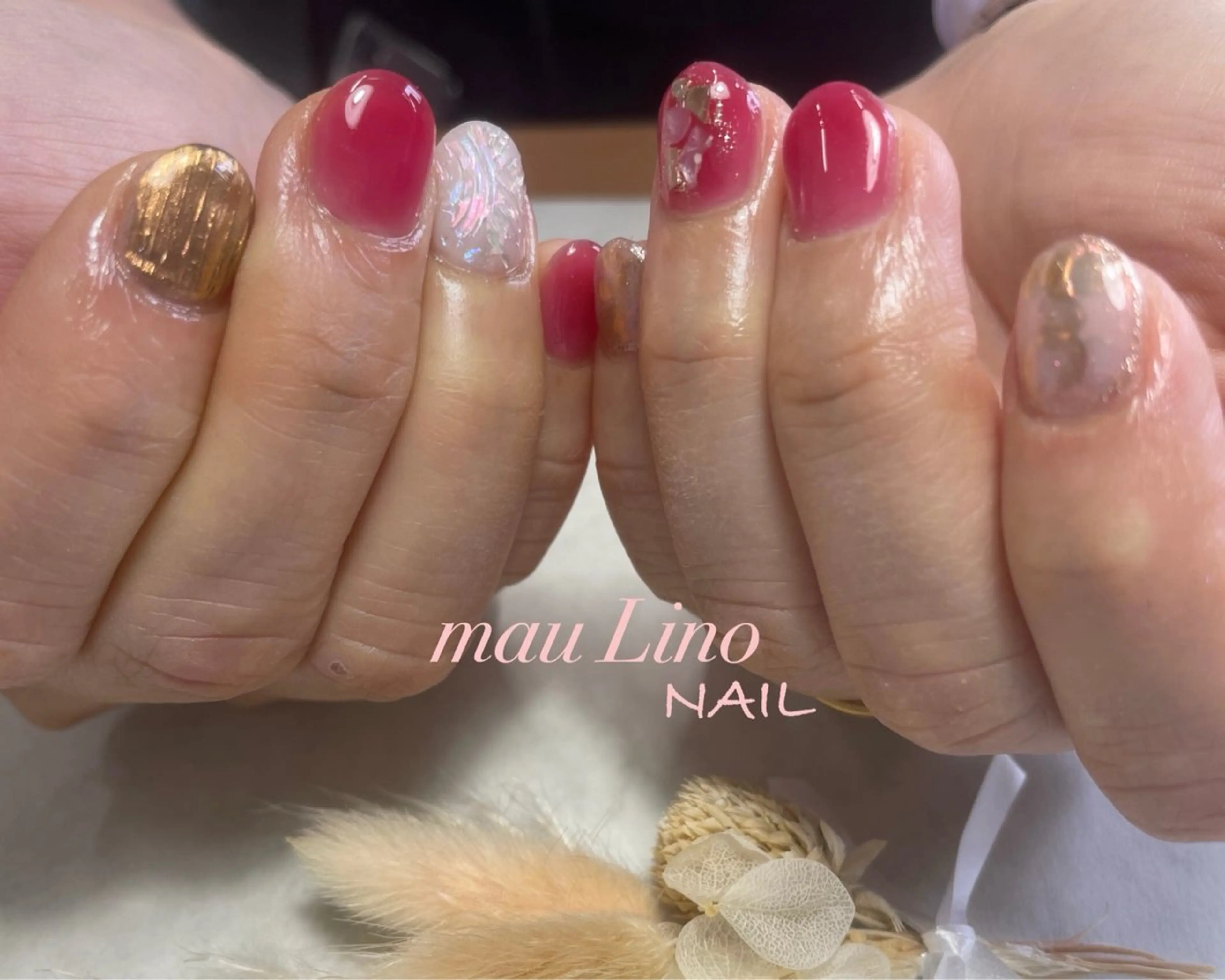 ネイル ハンドネイル mau Lino NAIL所属・GELo nail~#19~のネイルデザイン
