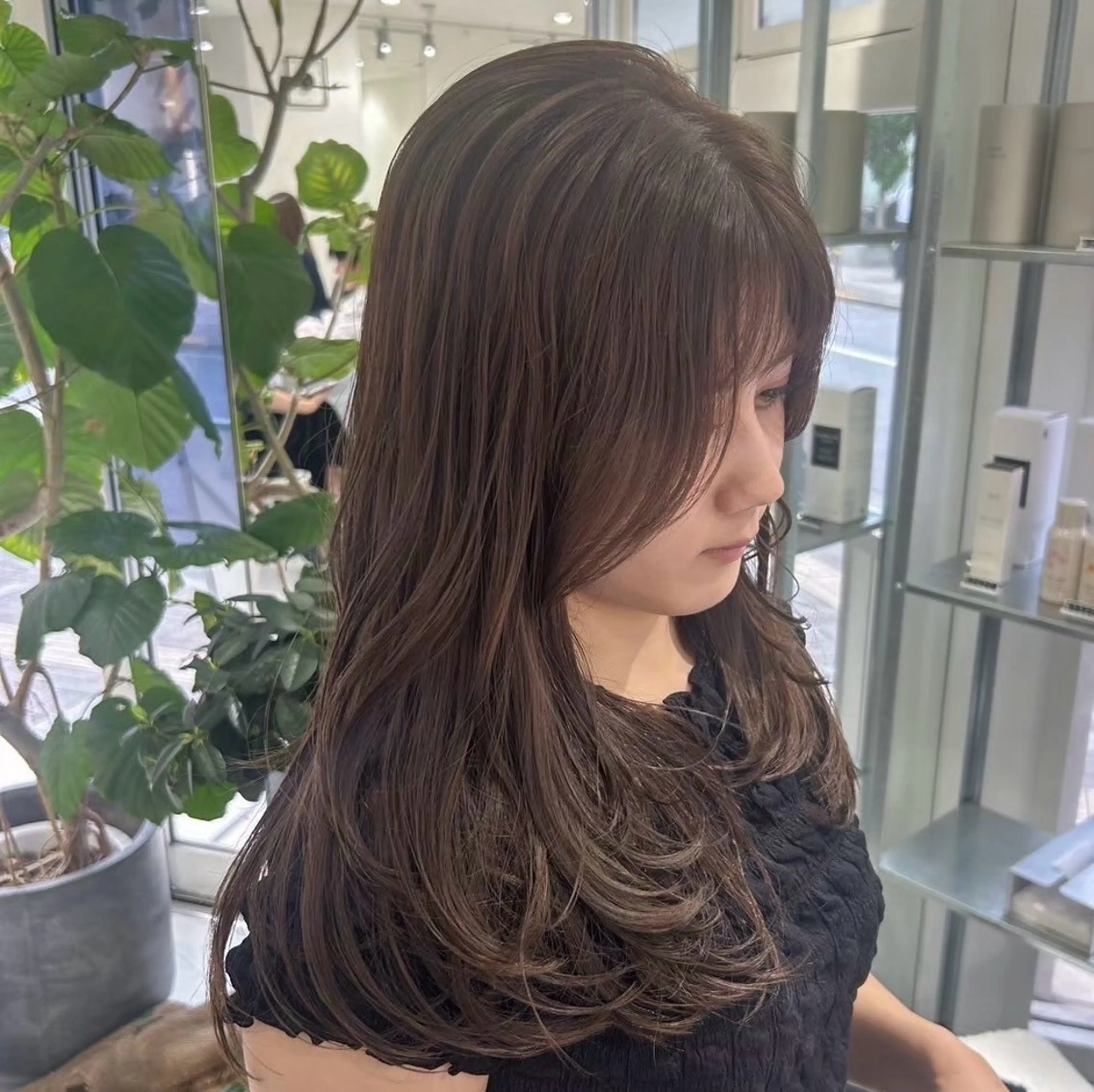 🌸2回目以降の方《ワンカラー＆Aujua 1stepトリートメント&クイックスパ付き¥4400》120分🌸の写真
