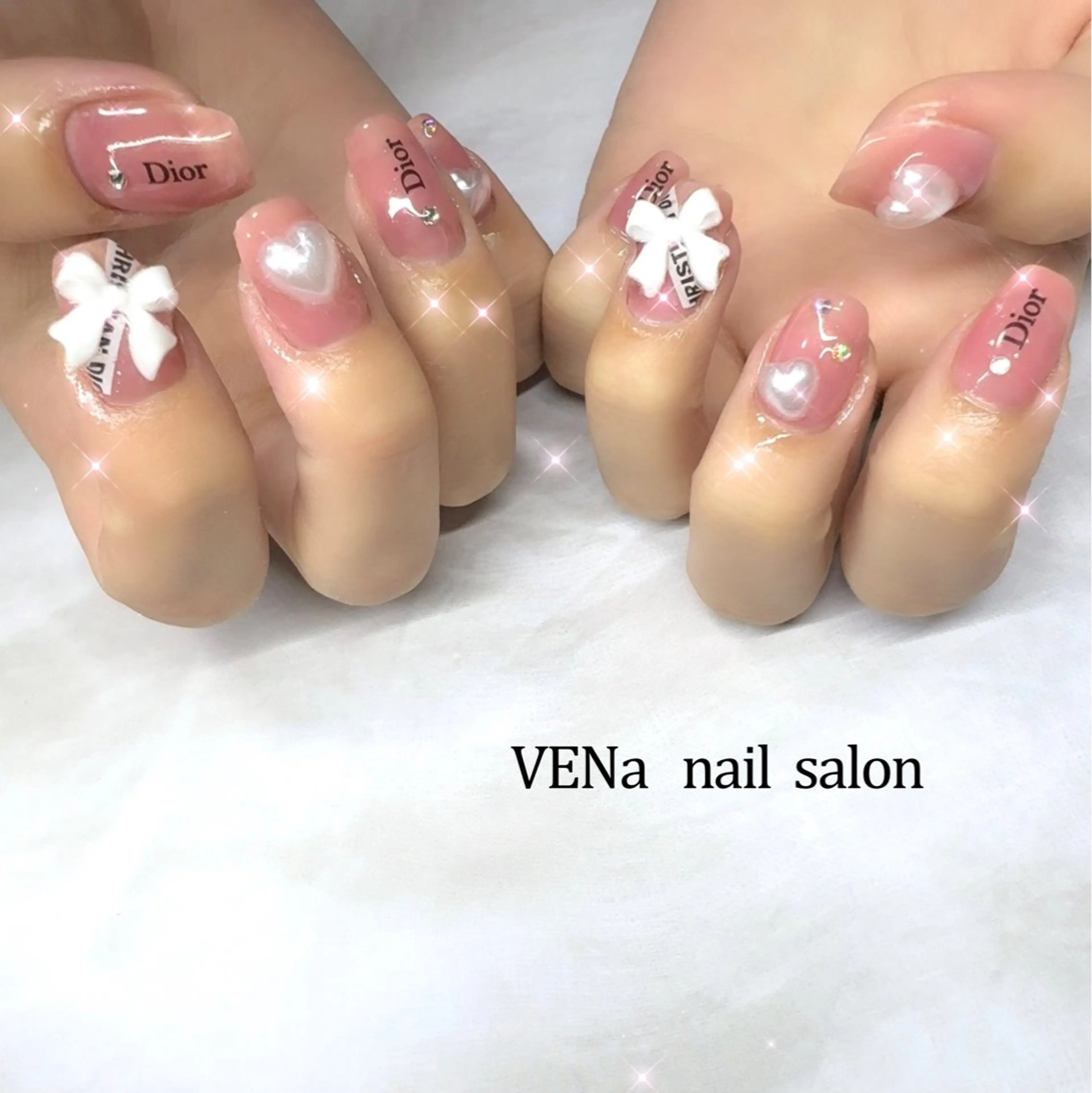 ネイル ピンク VENa eye＆ nail salonのマツエク・マツパデザイン