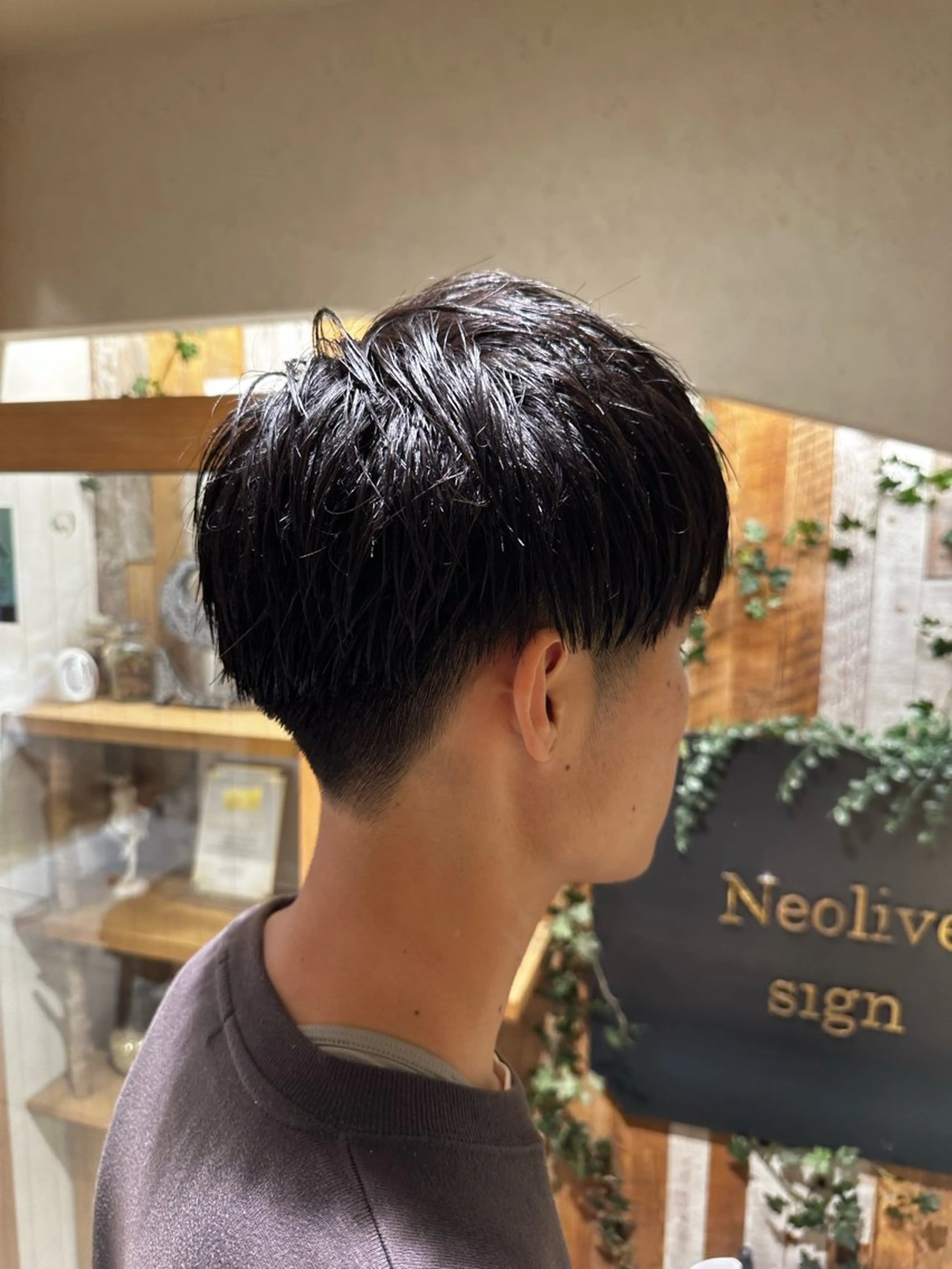 メンズ カット 岡本 葵のヘアスタイル