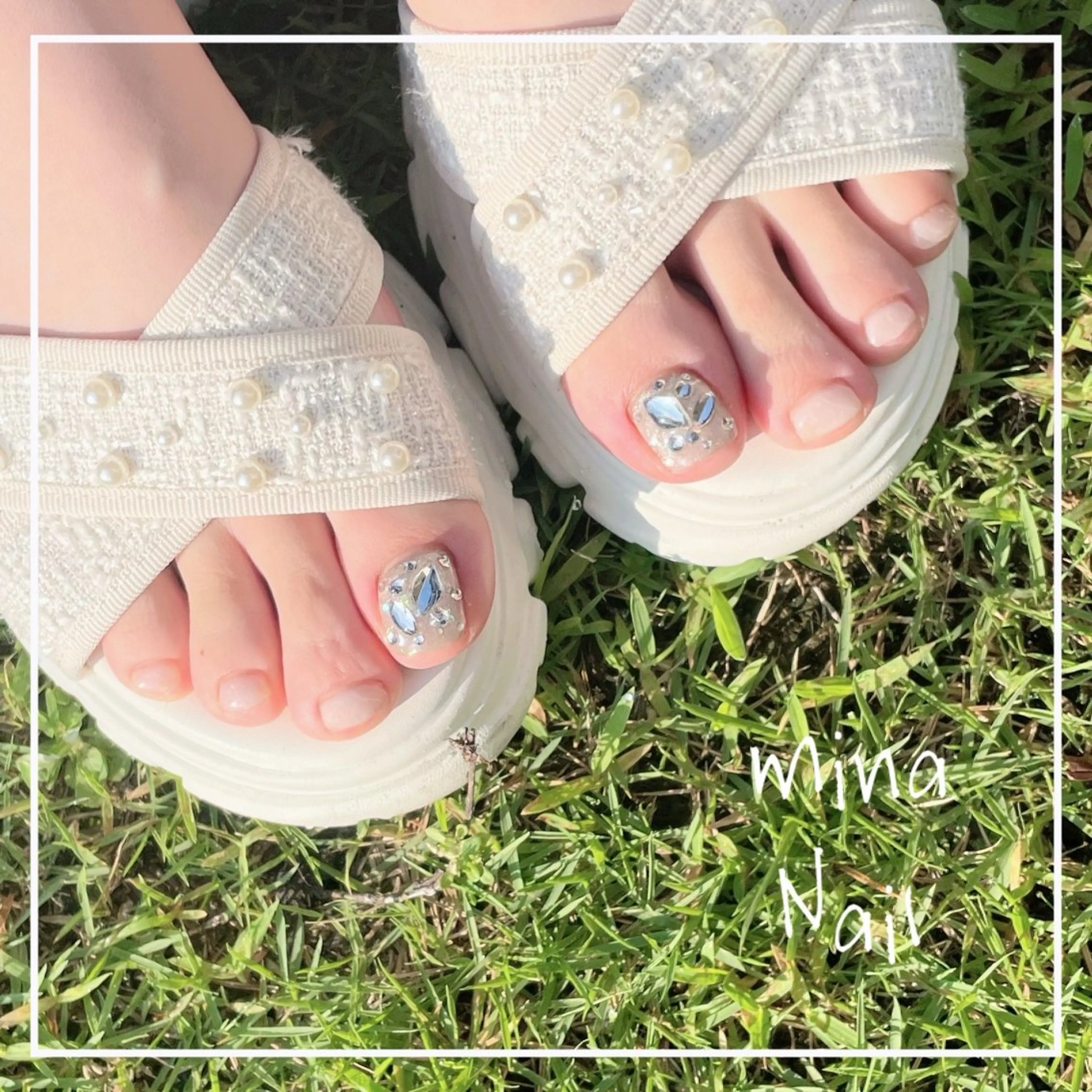 ネイル フットネイル mina Nailのネイルデザイン