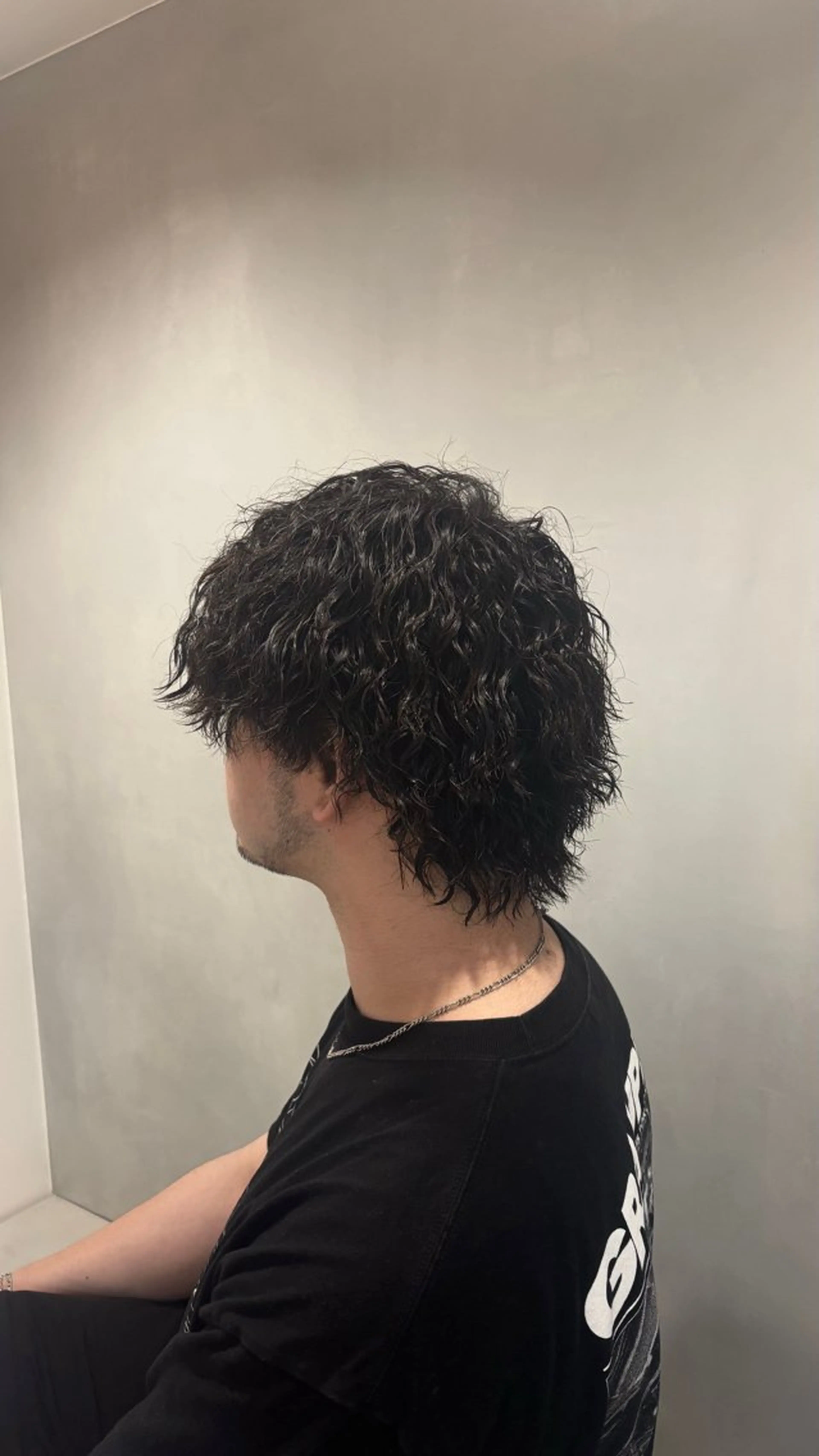 【特殊パーマ✨️】メンズカット👕&ツイストスパイラルパーマ🌀👾艶感トリートメント🫧の写真