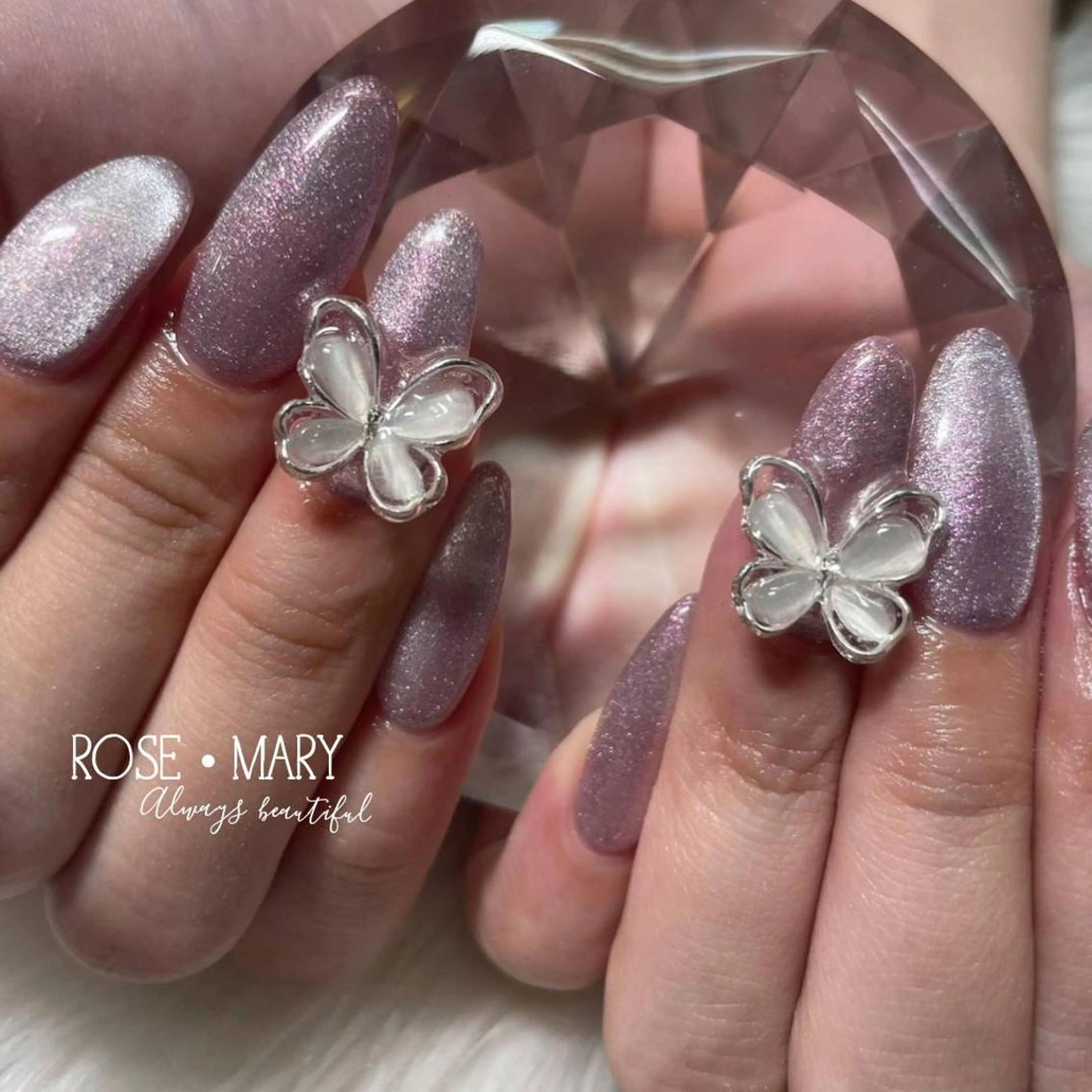 ネイル ハンドネイル ROSE・ MARY 鈴木のネイルデザイン