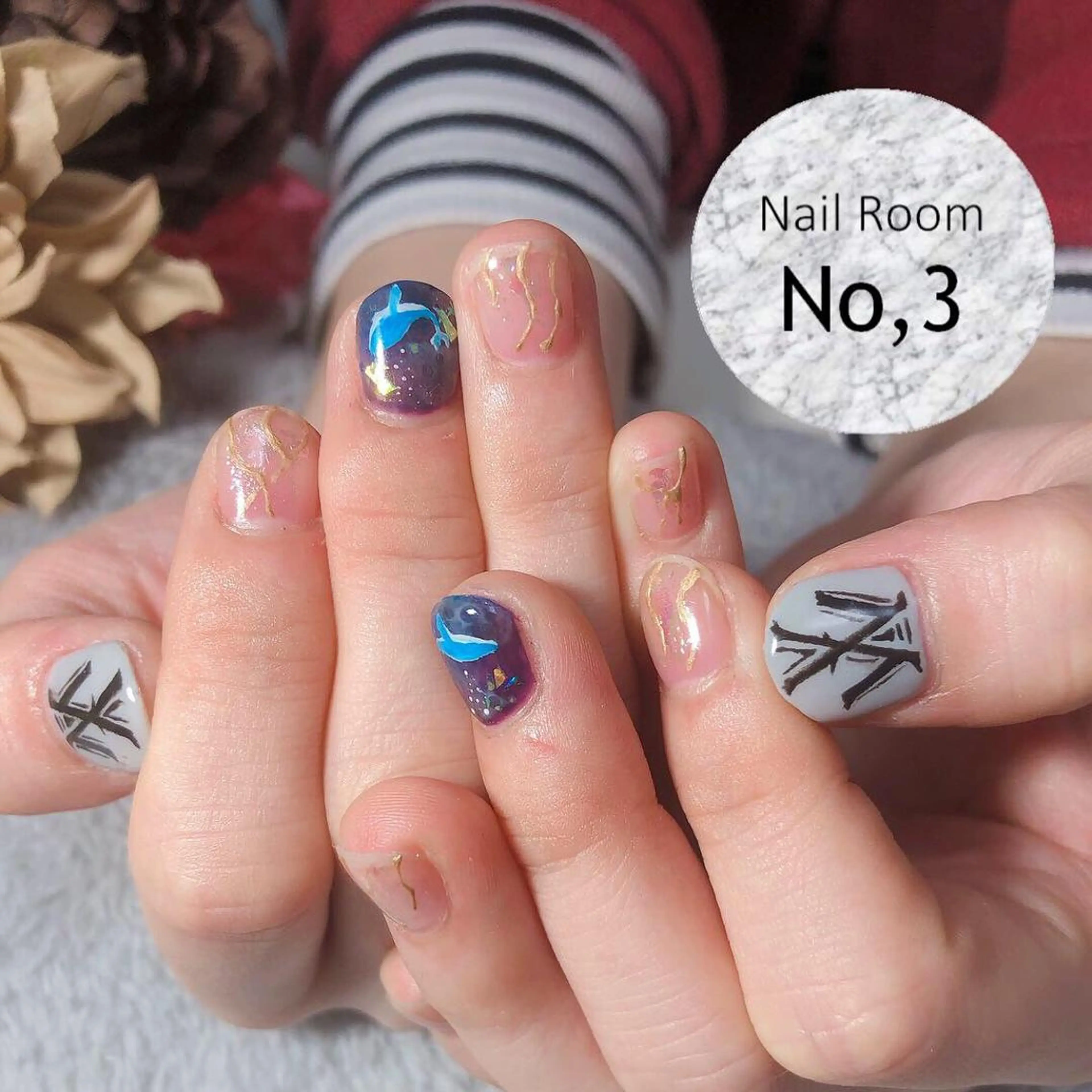 ネイル アートネイル ハンドネイル K yukaのネイルデザイン