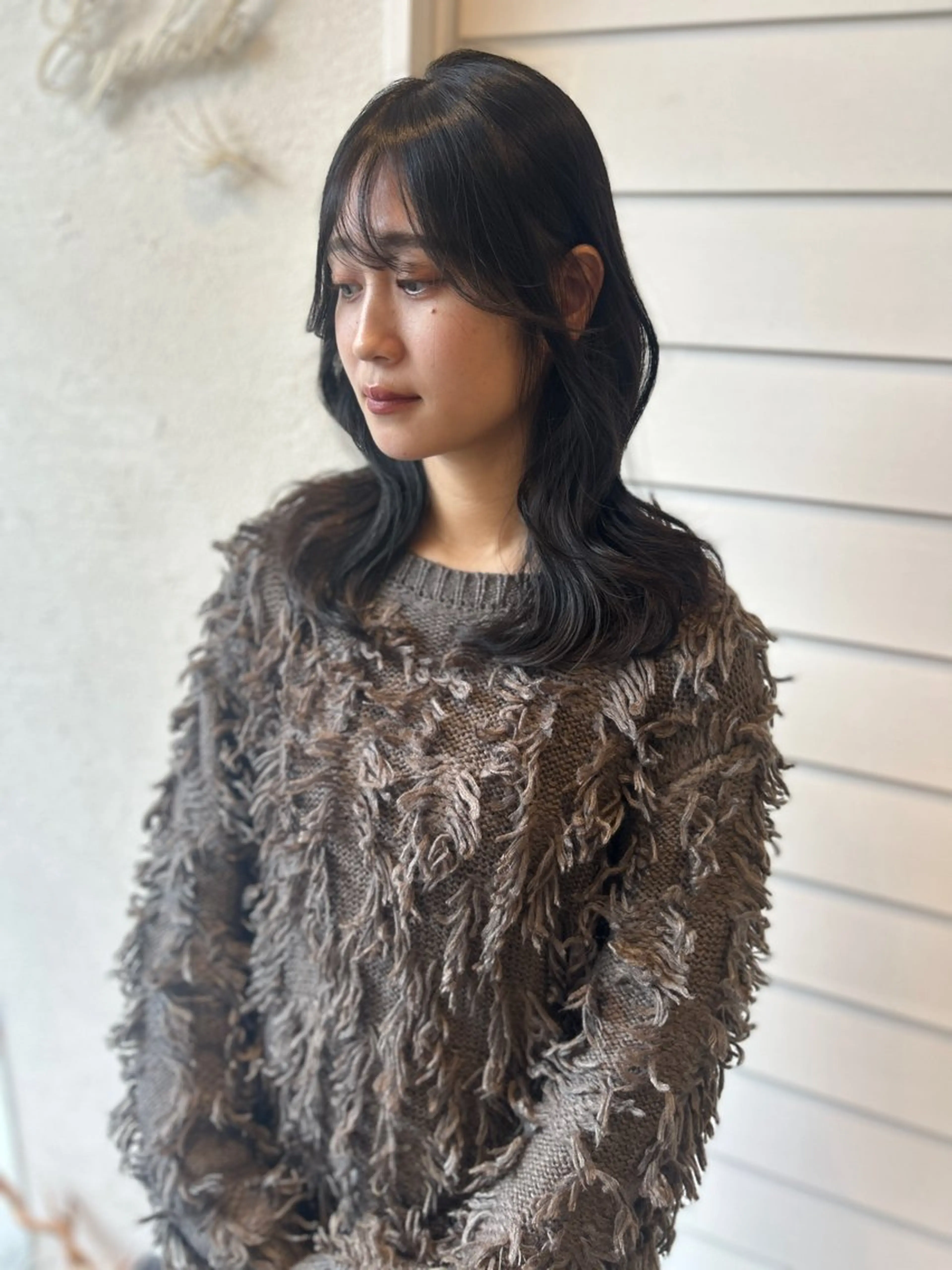ミディアム 枝元 駿のヘアスタイル