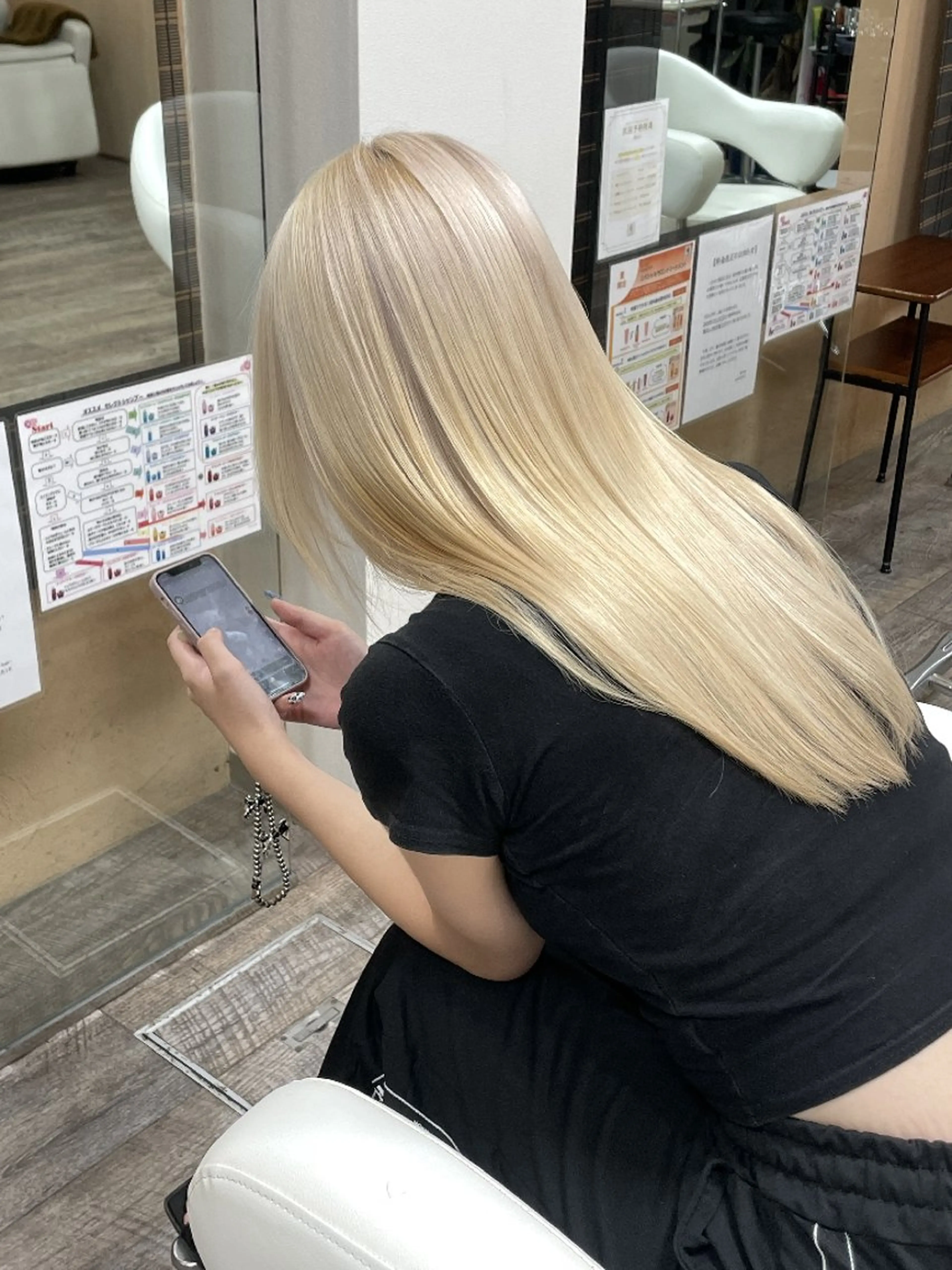 ロング カラー 庵-hair所属・永井 直人のヘアスタイル