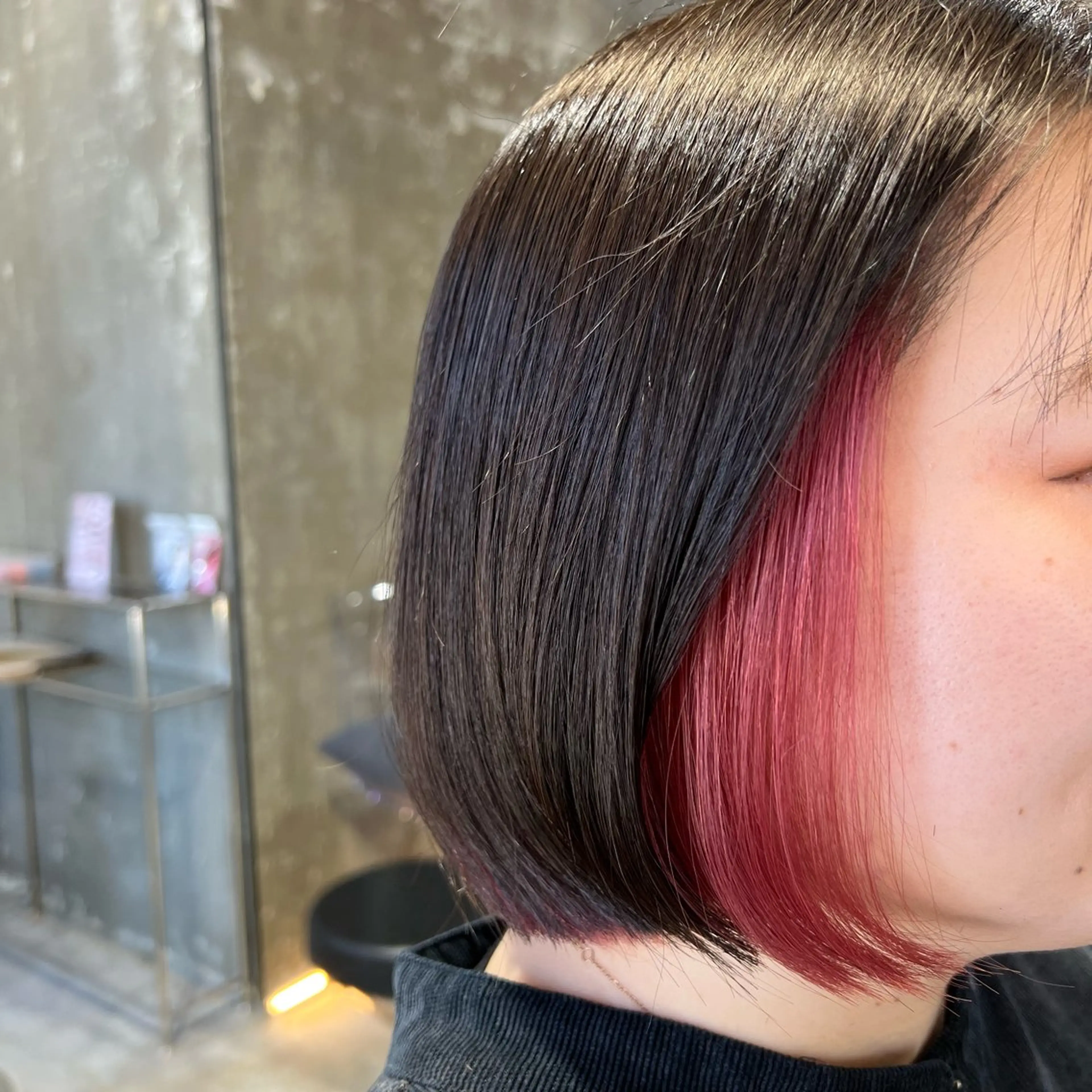 カラー 久永 菫のヘアスタイル