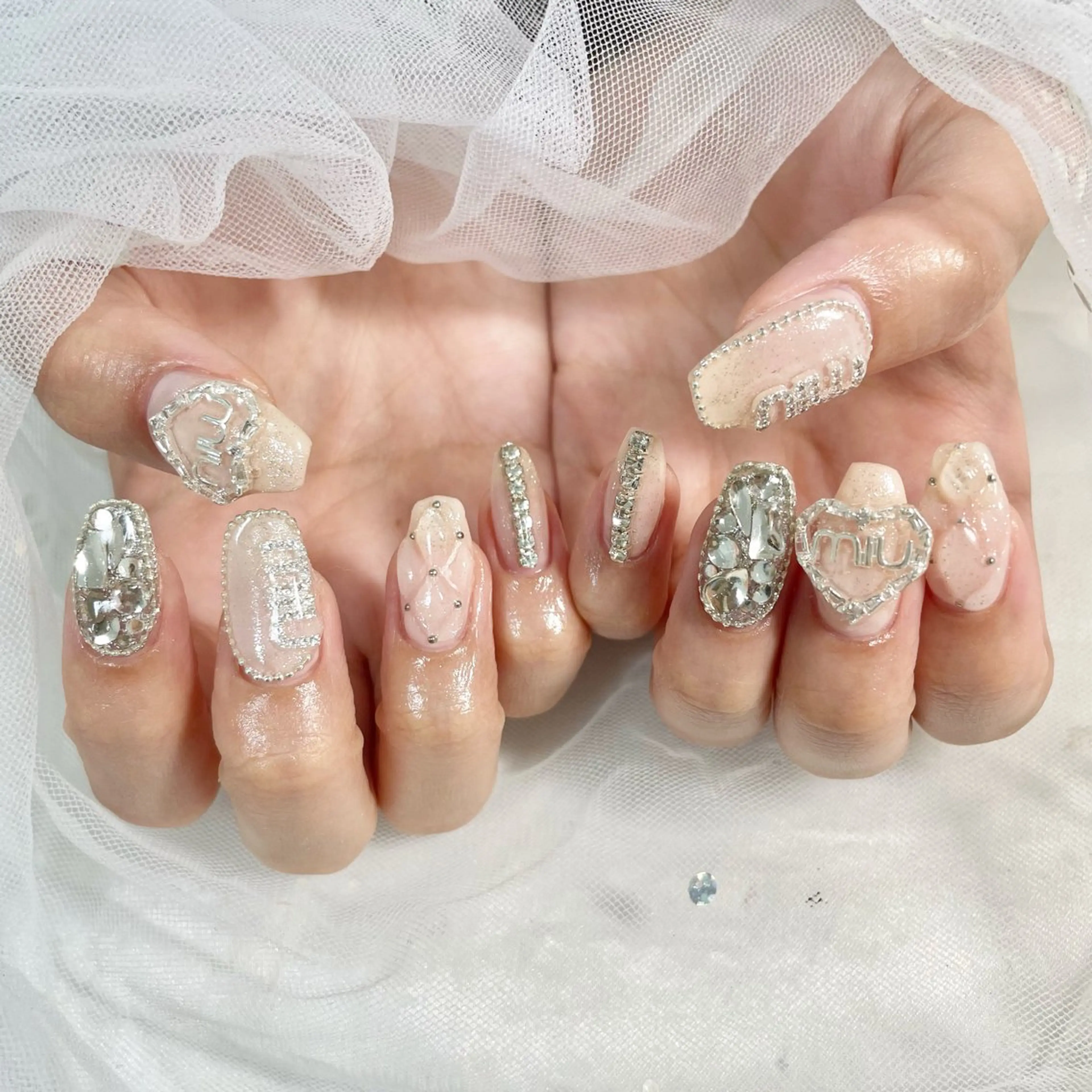 ネイル ハンドネイル 🎀AYAKO 🎀中韓ネイルのネイルデザイン