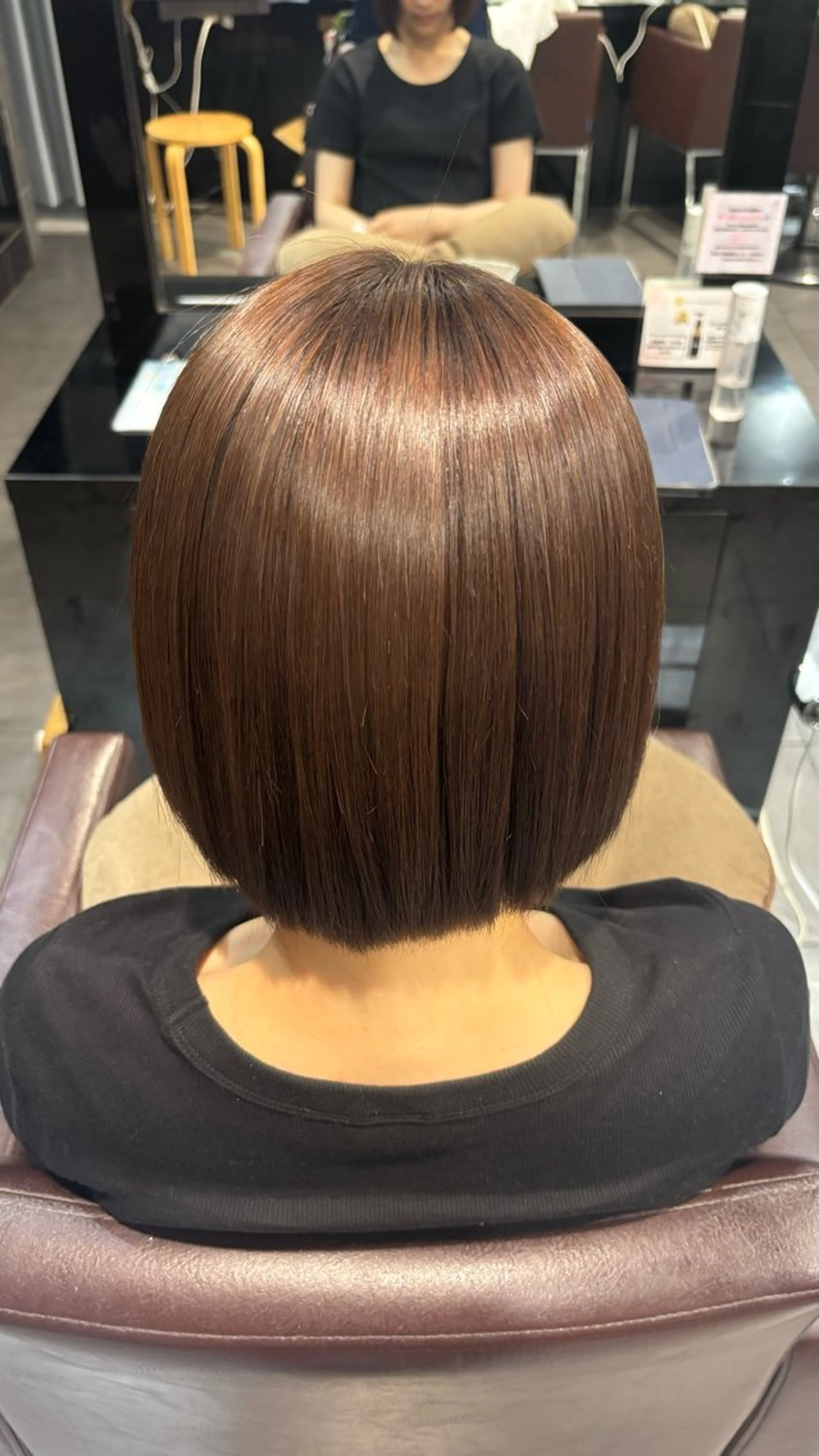 ショート 縮毛矯正 宮澤 小冬のヘアスタイル