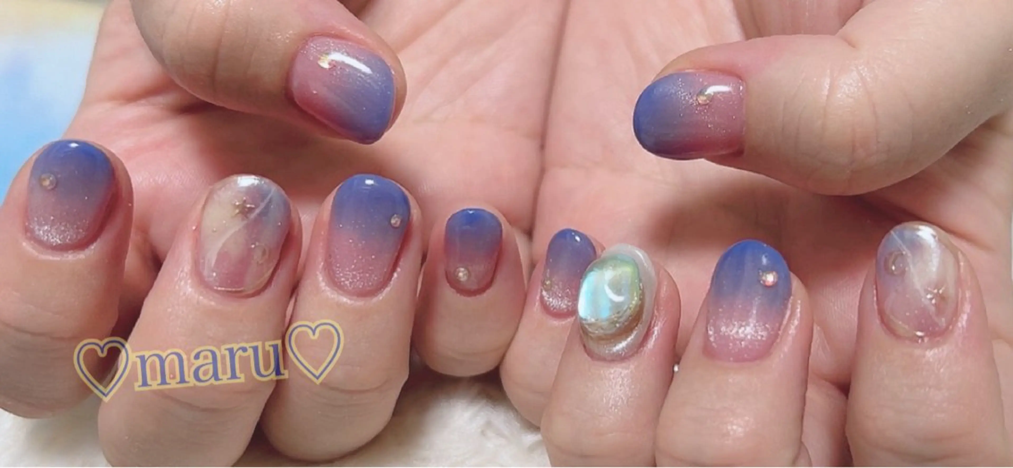 ネイル ハンドネイル フットネイル まるみ ♡のネイルデザイン