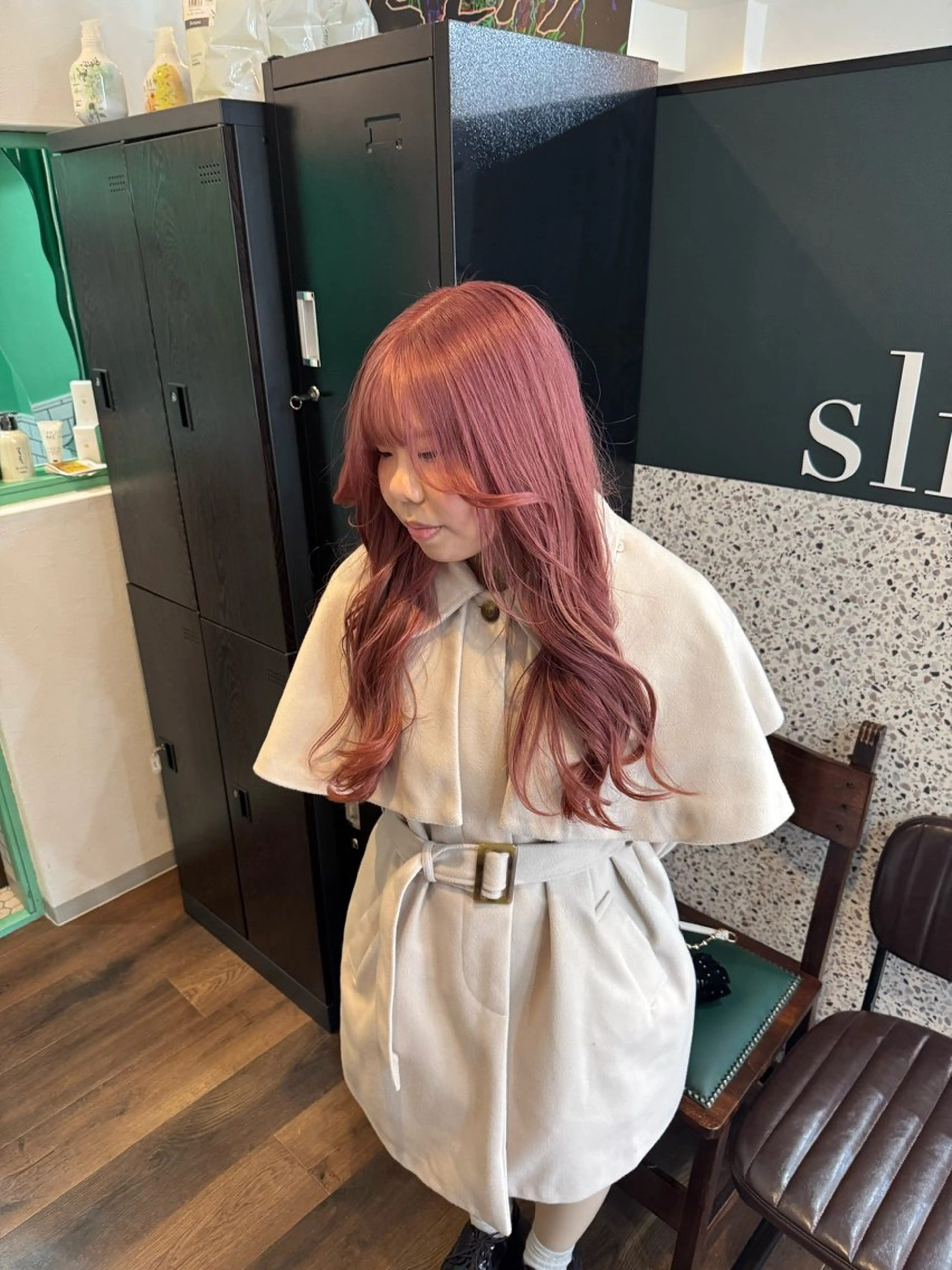 ロング ハイトーン/ムラ修正 miyu🍒ྀིのヘアスタイル