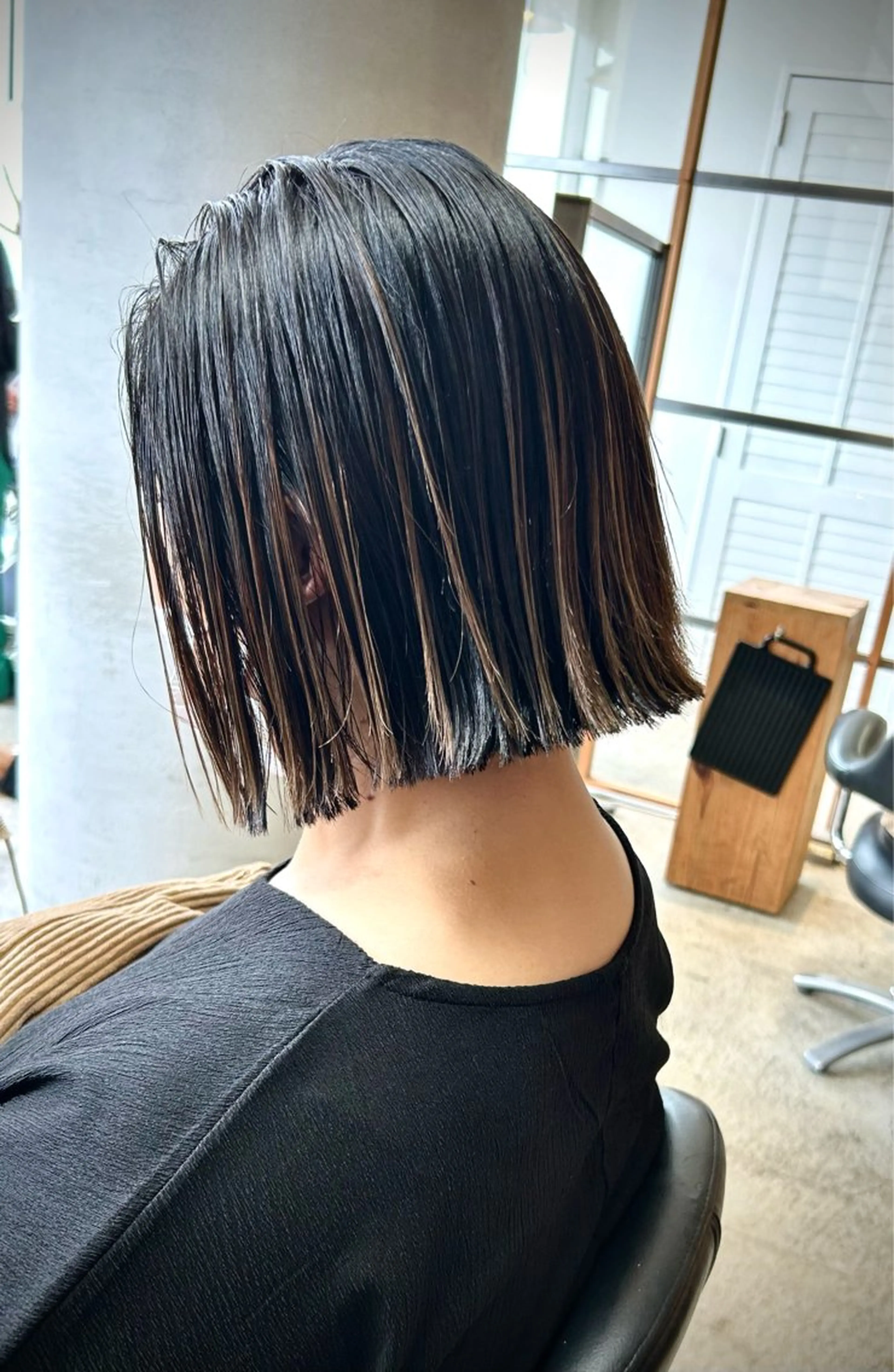 カット+デザインカラー【伸びても気にならないデザイン】+トリートメントの写真