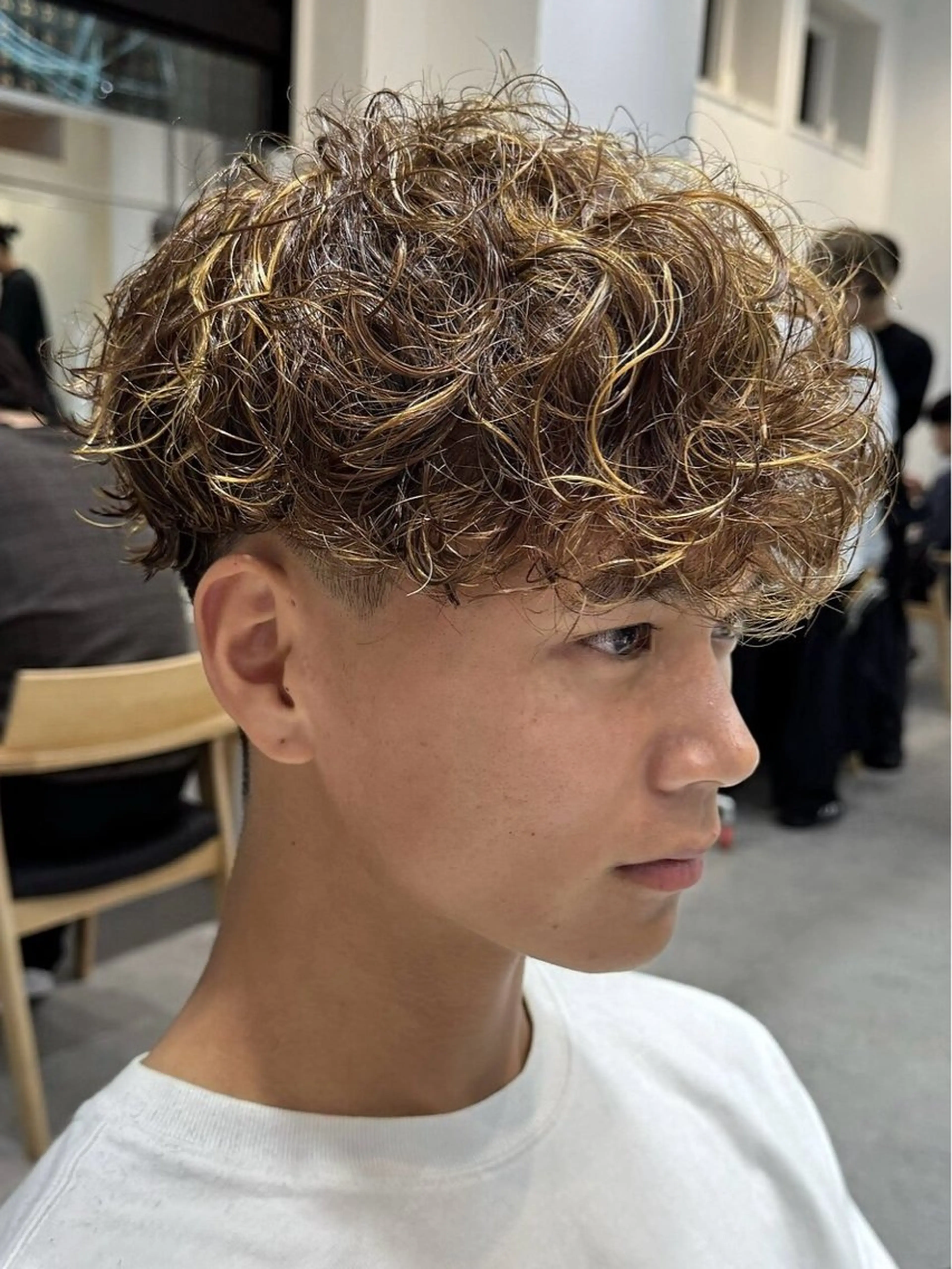 パーマ カット パーマ 八原 良来のヘアスタイル