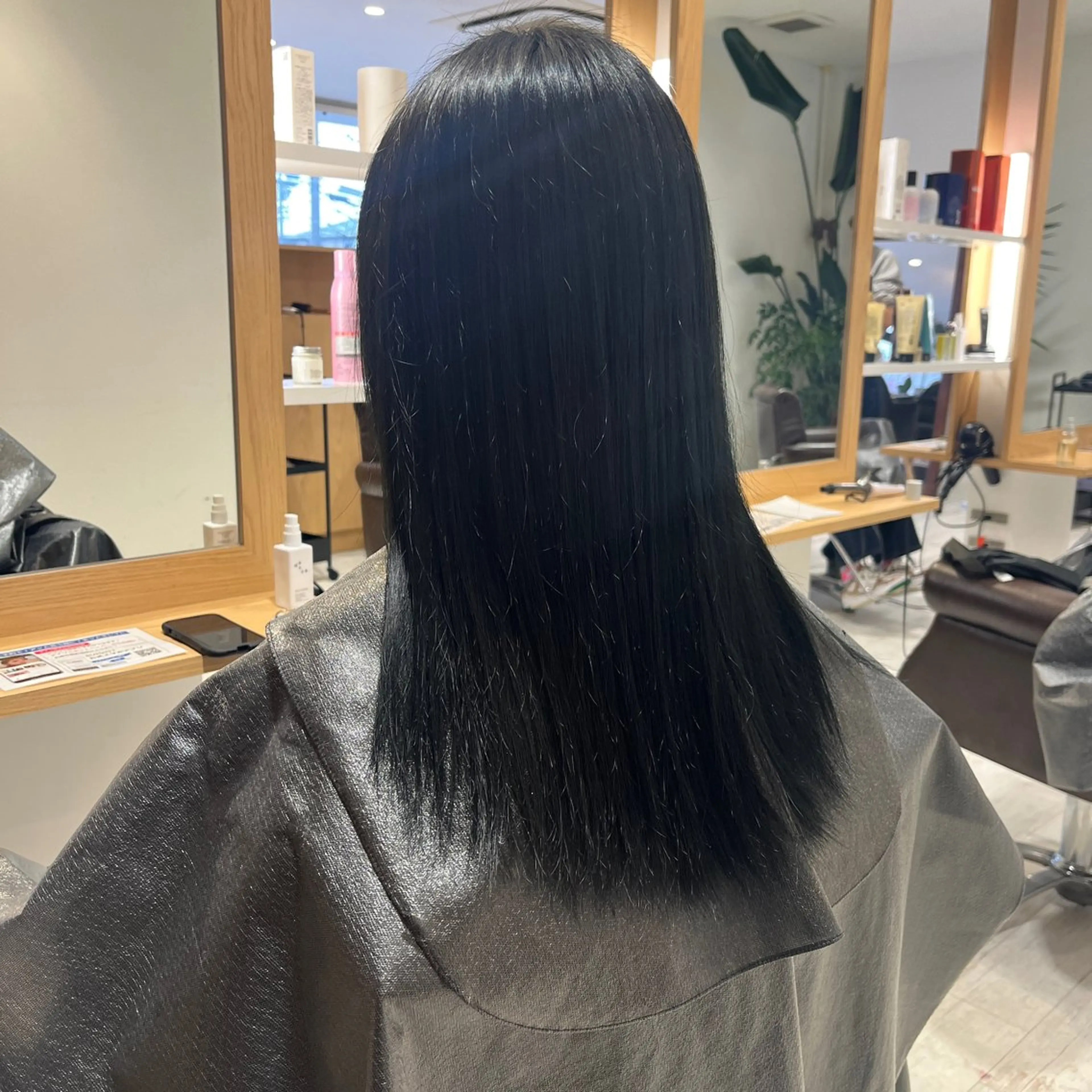 カラー 黒髪 Hattori Ryukiのヘアスタイル