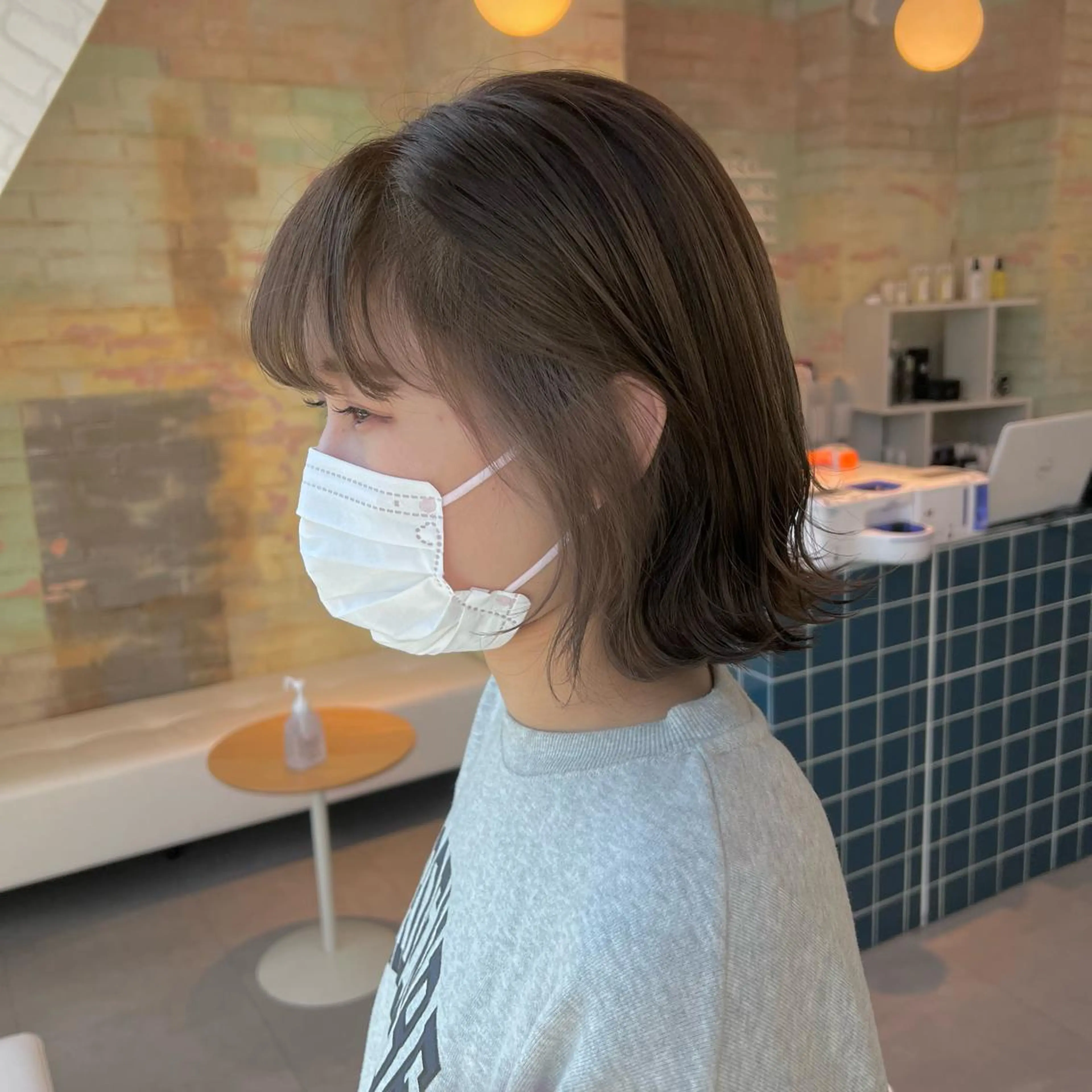 ショート カラー カット ヘアカラー トリートメント YUNA ユウナのヘアスタイル