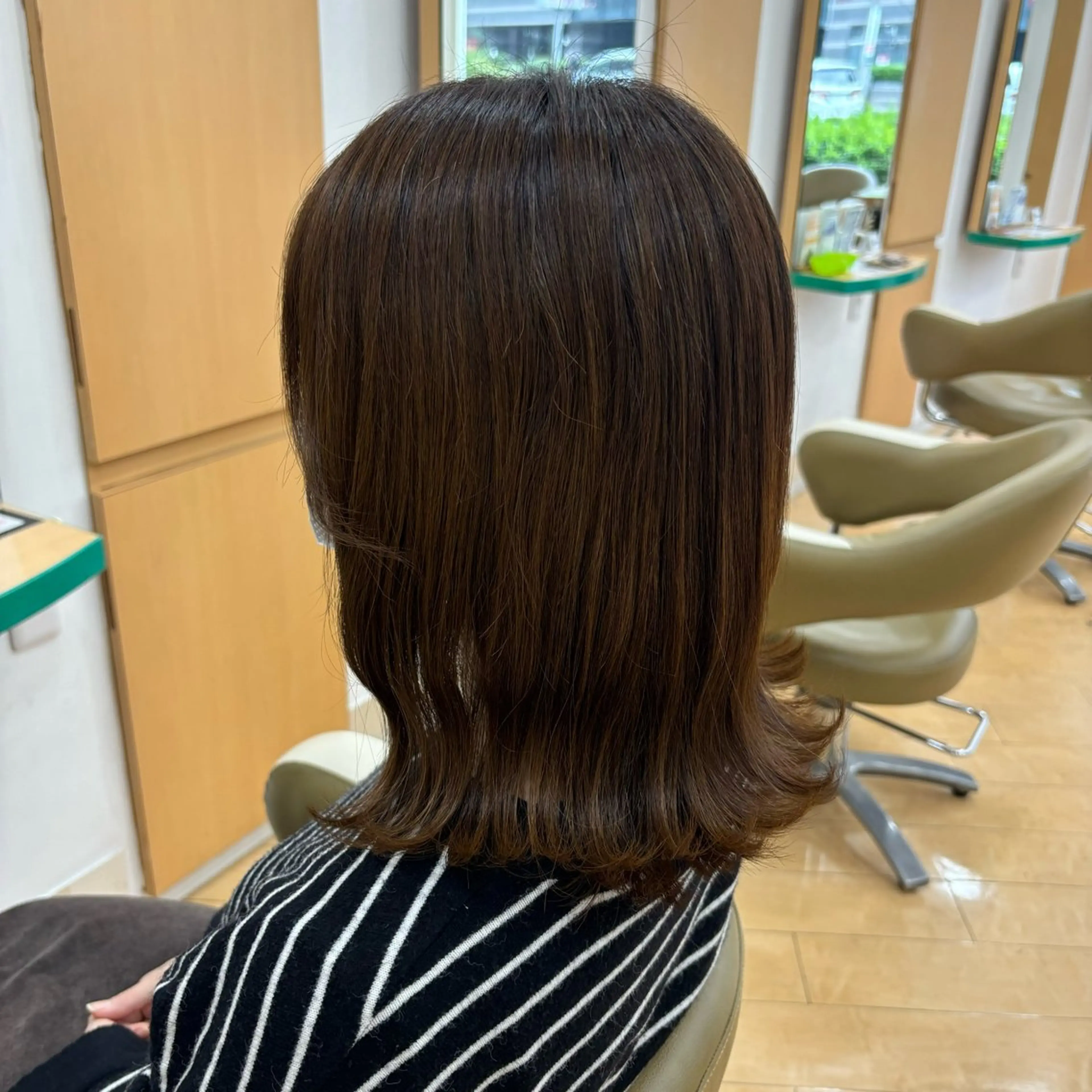 ミディアム 🎀🤍芦澤 李音🤍🎀のヘアスタイル